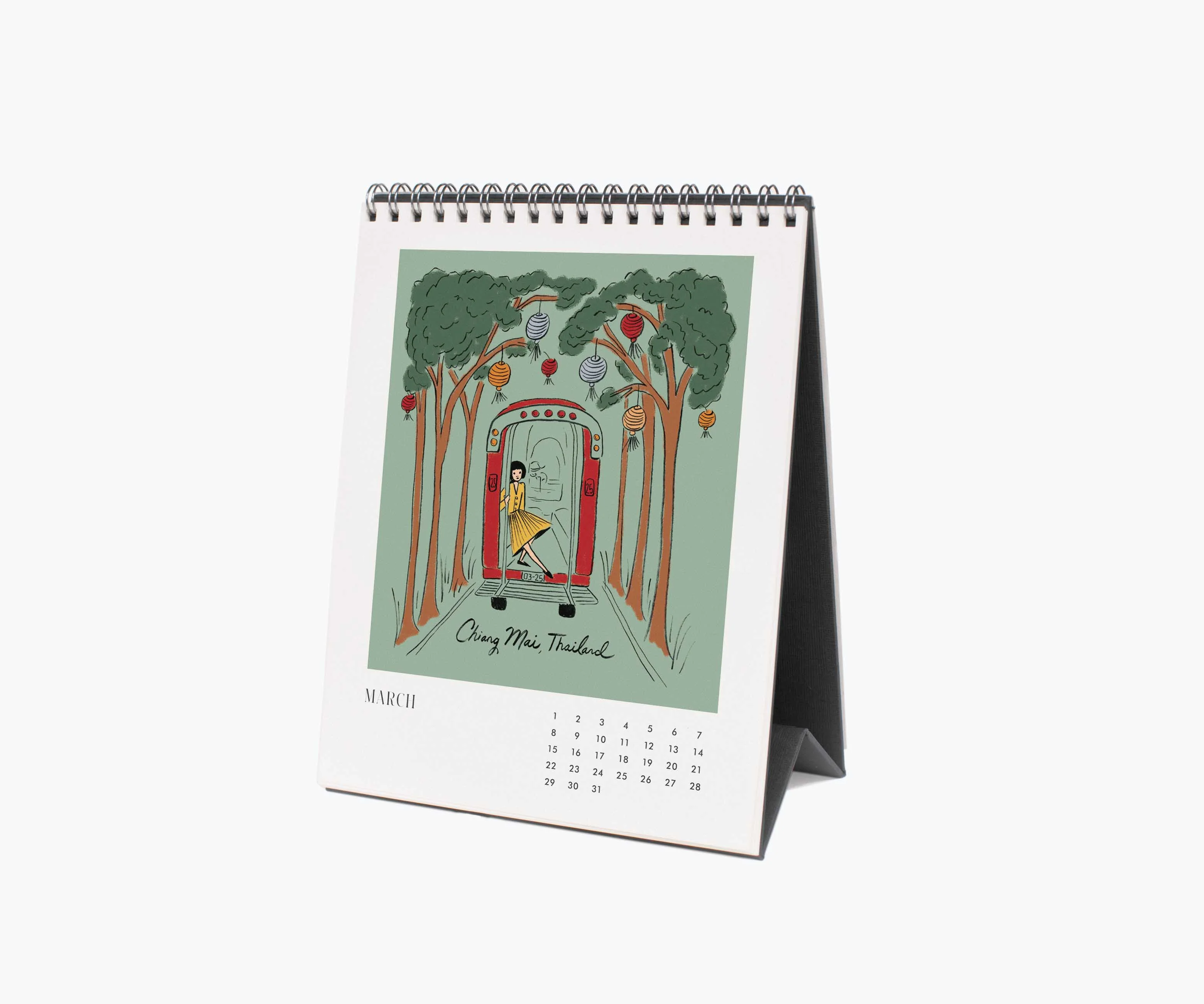 2026 Desk Calendar - Travel Sketchbook - Image 4