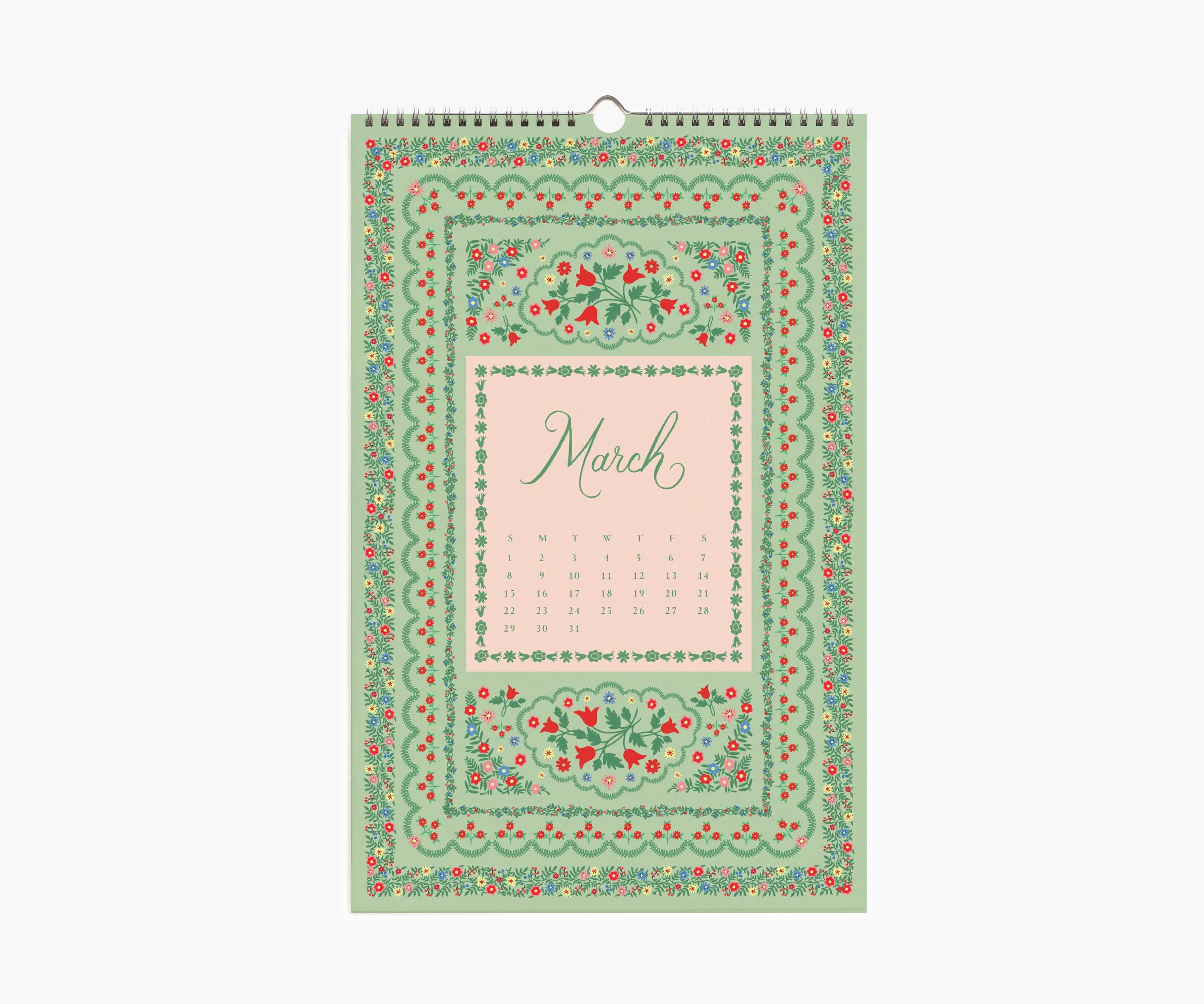 2026 Wall Calendar - Flora - Image 4