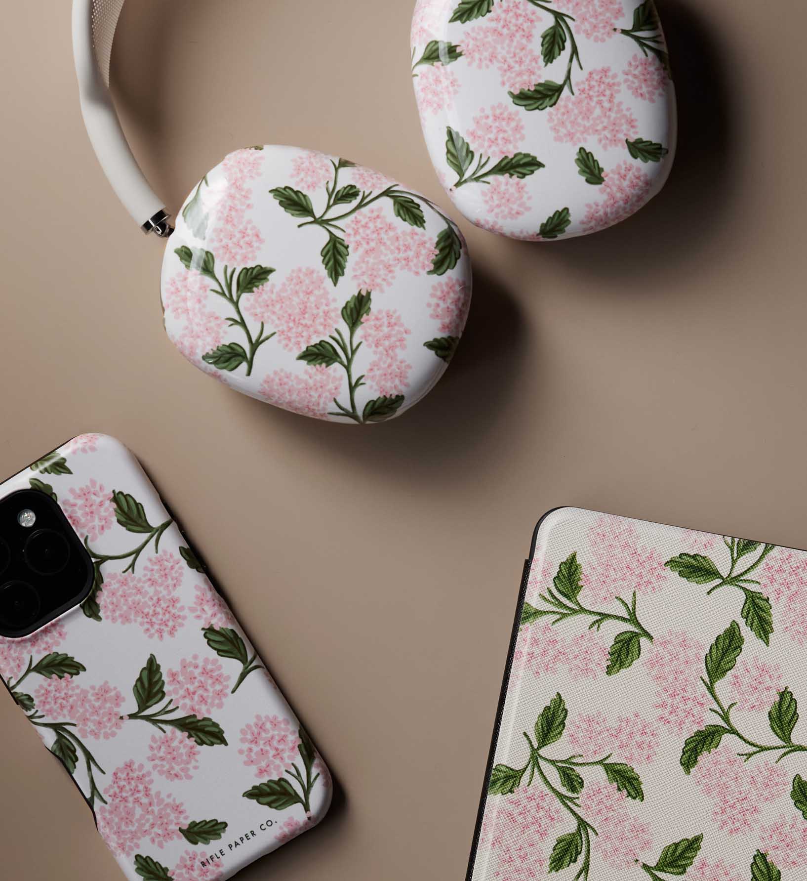 AirPods Max Case - Pink Hydrangea - Image 2