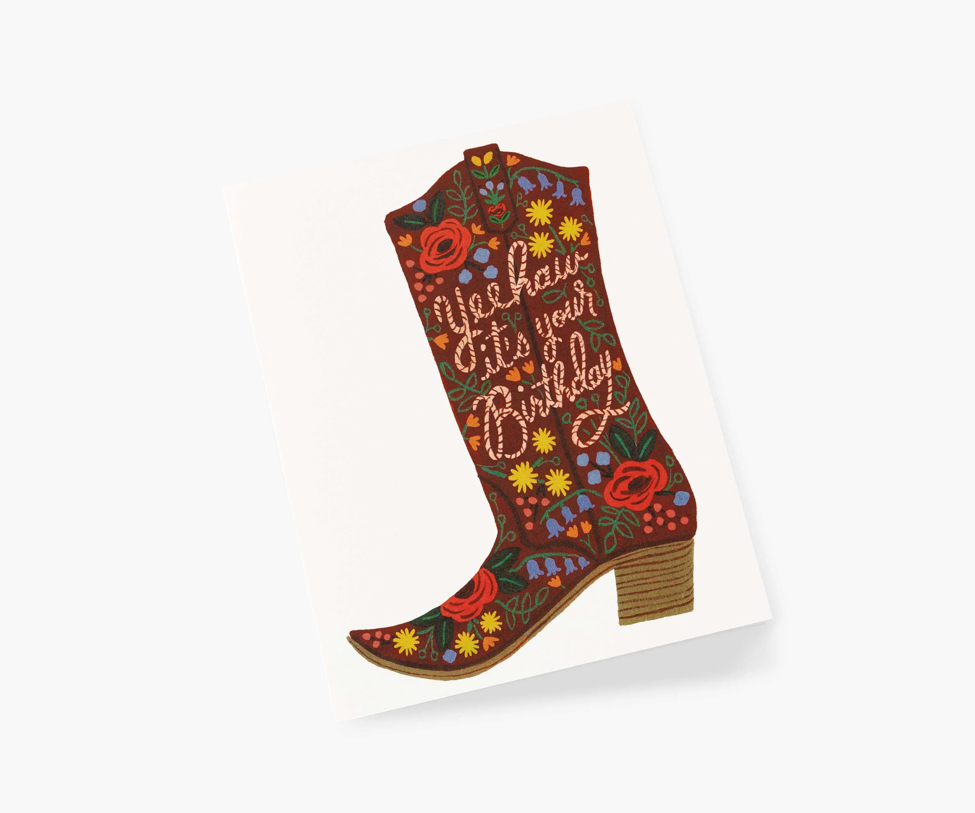 Birthday Boot Greeting Card - Image 2