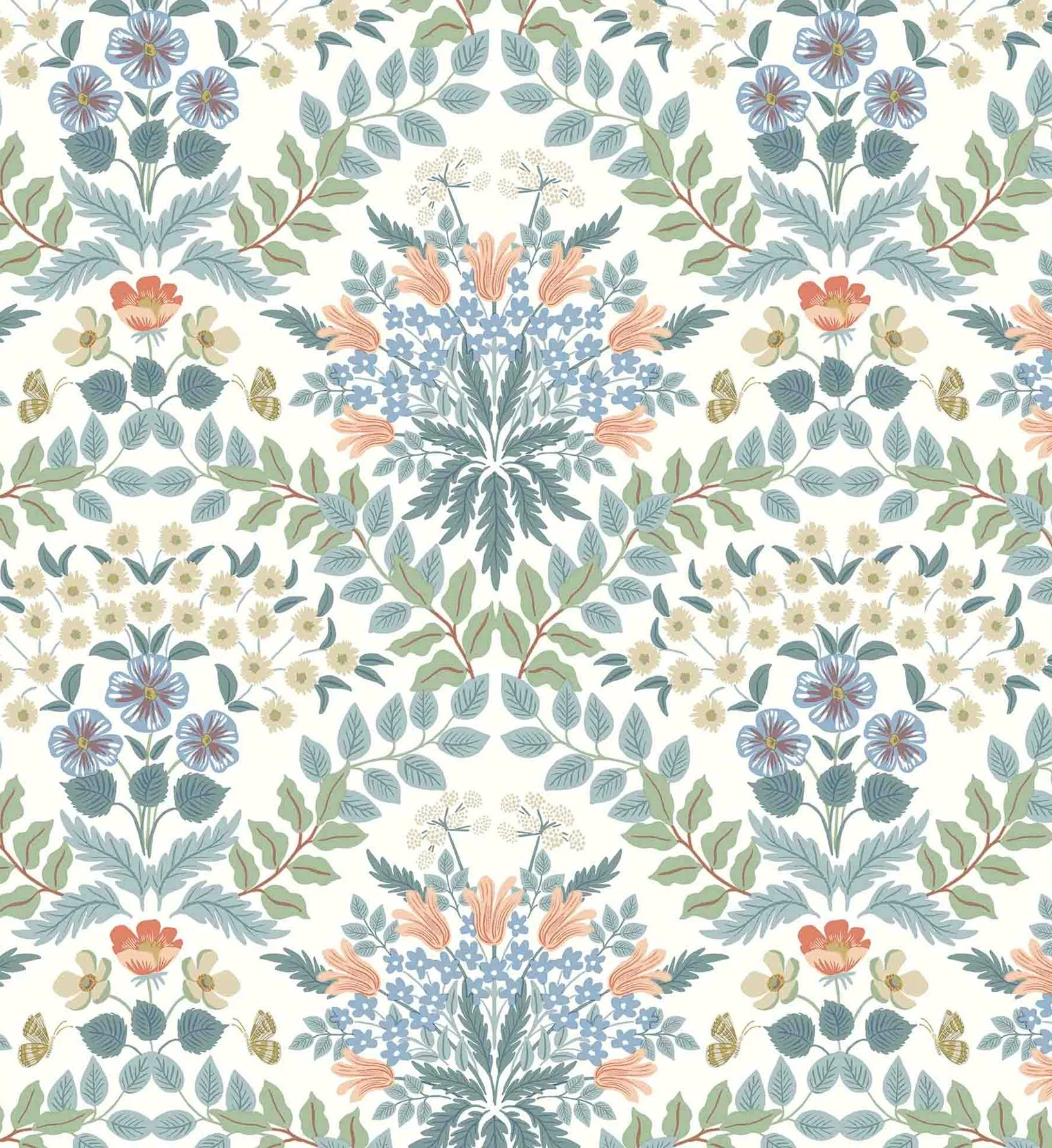 Bramble Wallpaper - White - Image 2