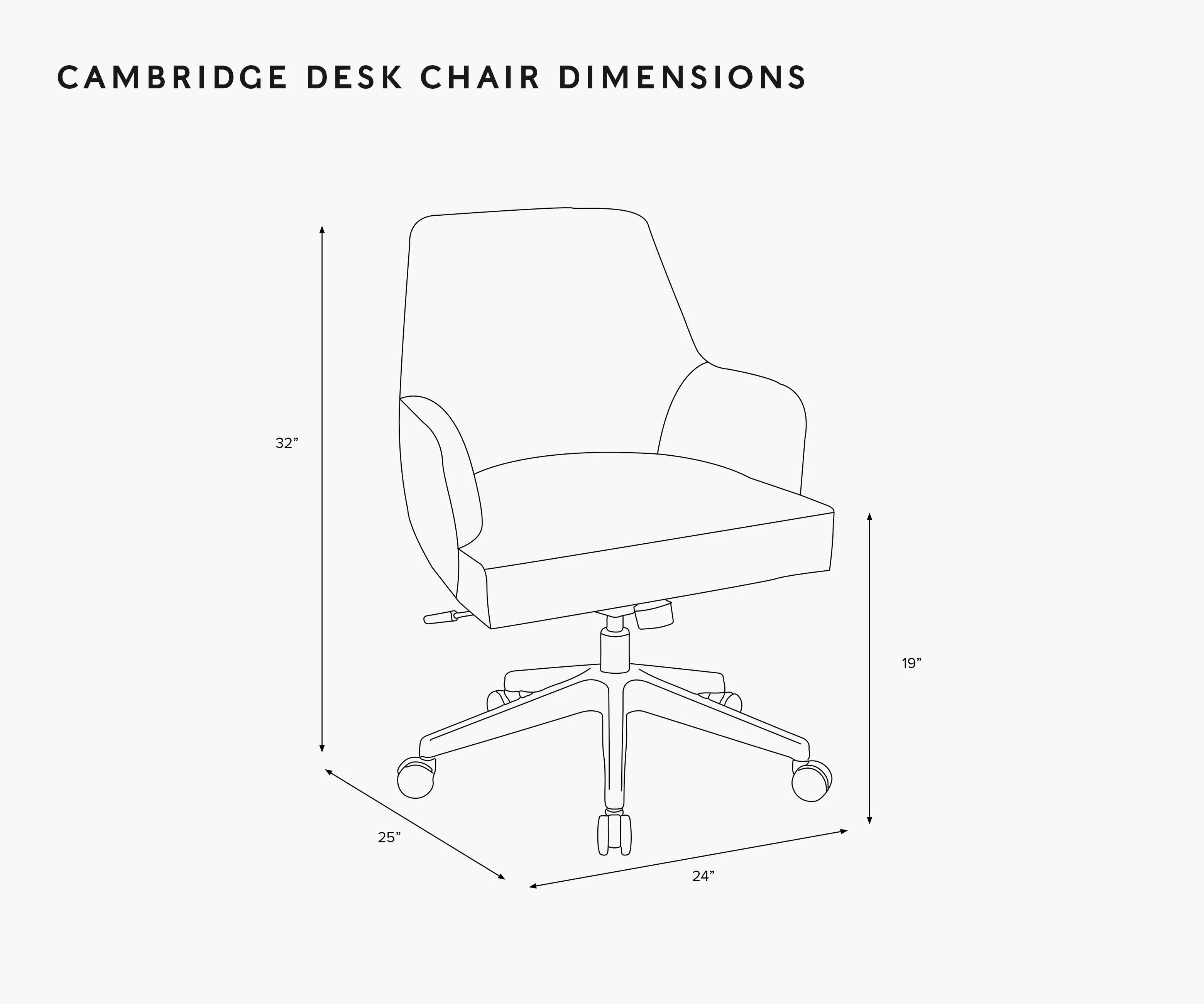 Cambridge Desk Chair - Peacock - Image 10