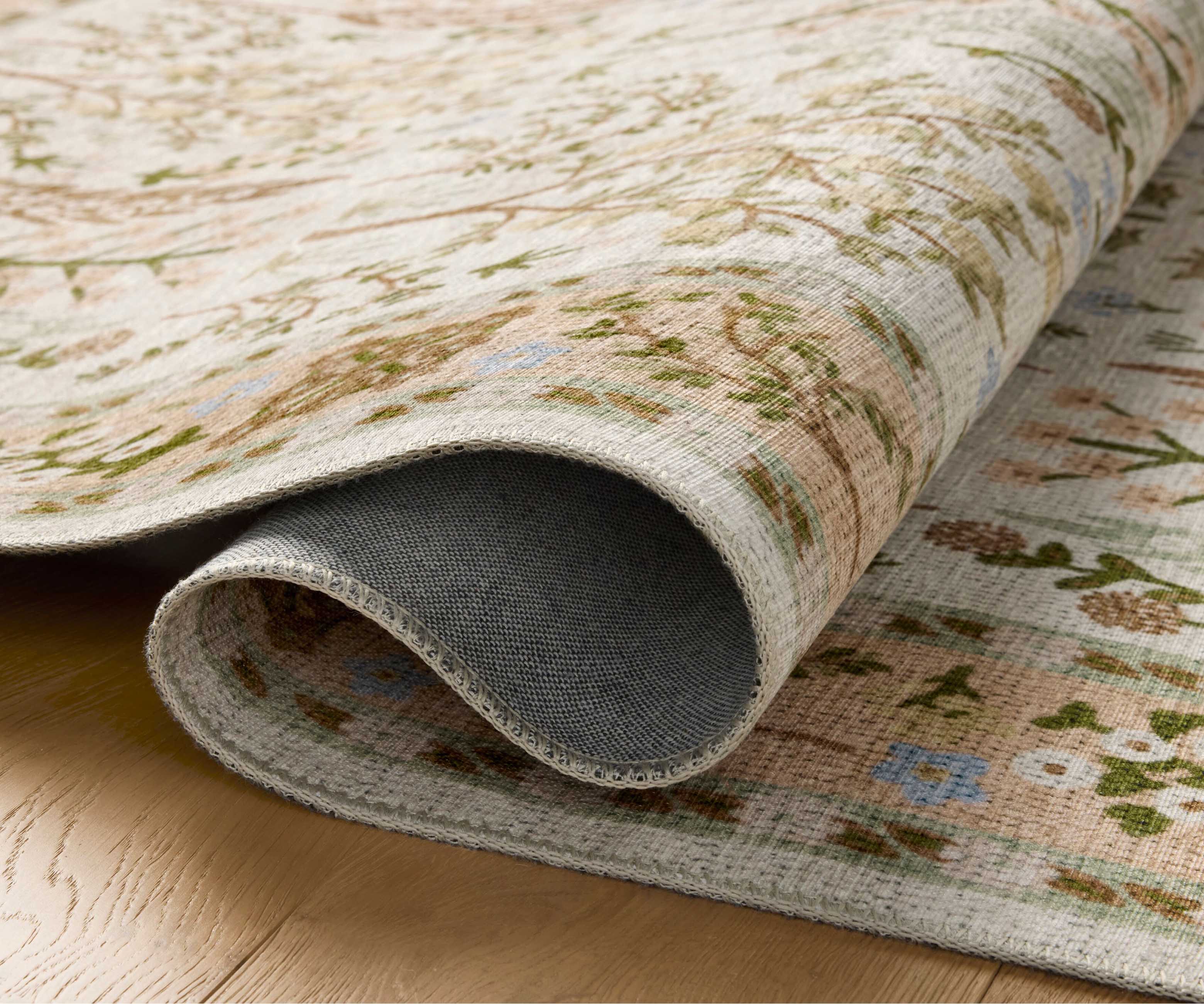 Canopy Bough Printed Rug - Cream - Image 4