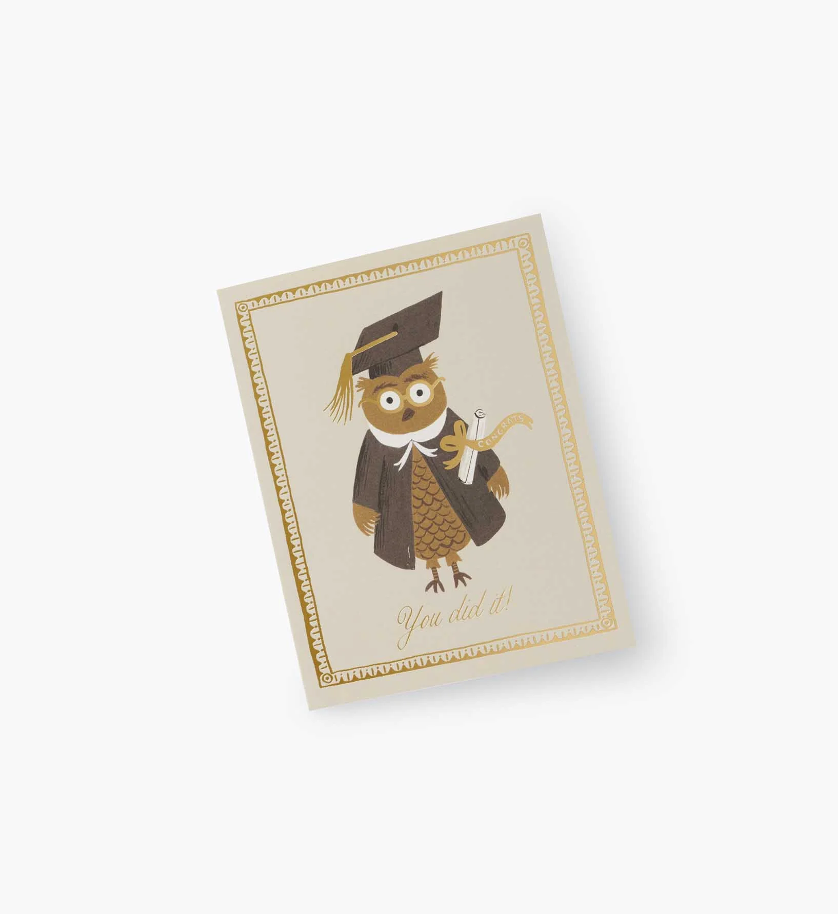 Congrats Owl Graduation Card - Image 2