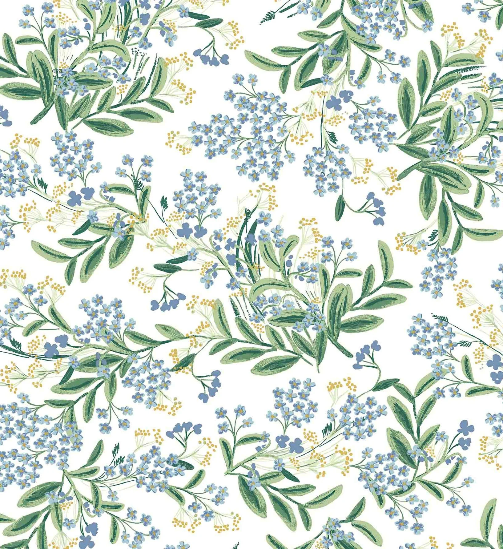 Cornflower Wallpaper - White - Image 2