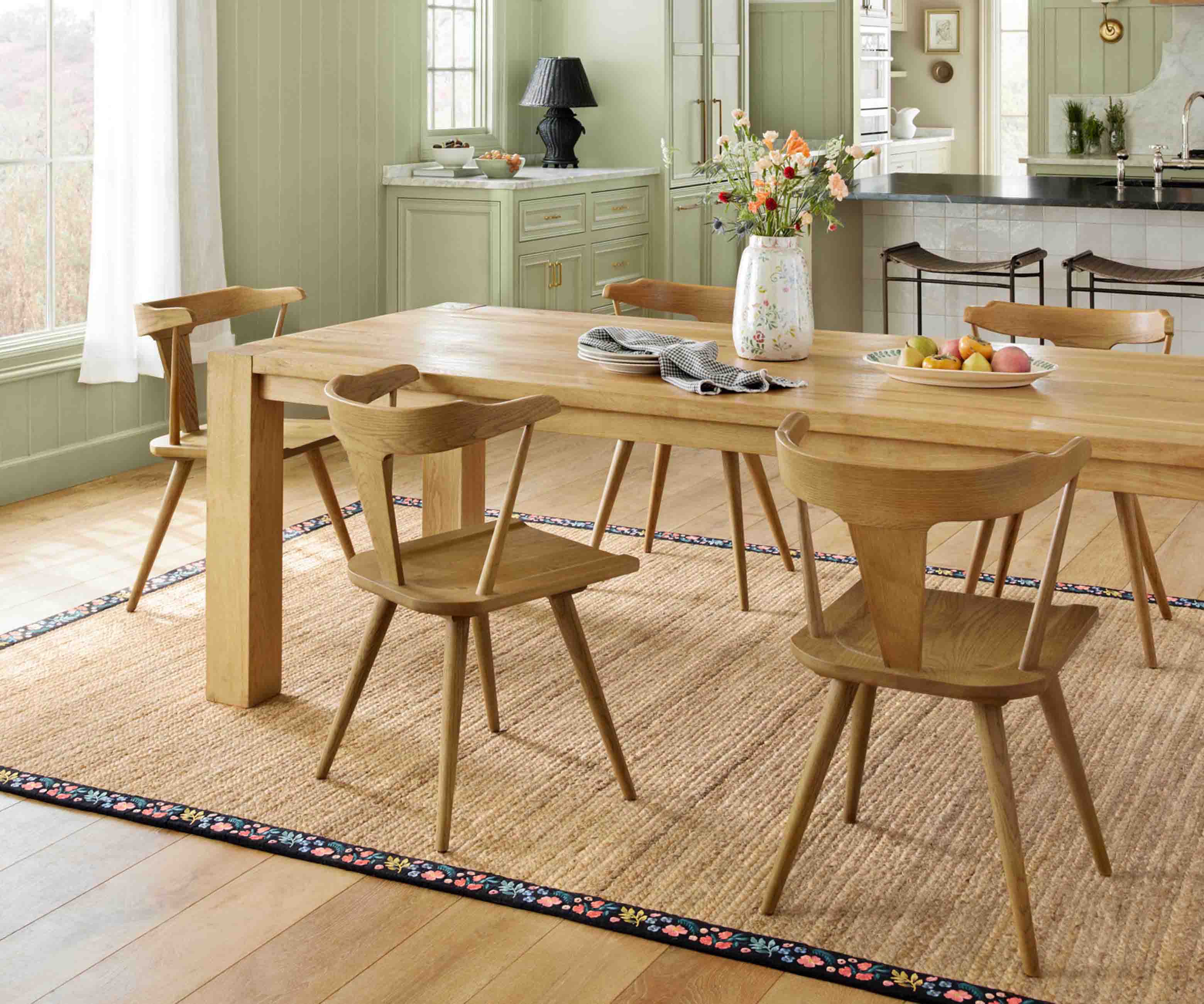 Costa Wildwood Jute Rug - Natural & Black - Image 2