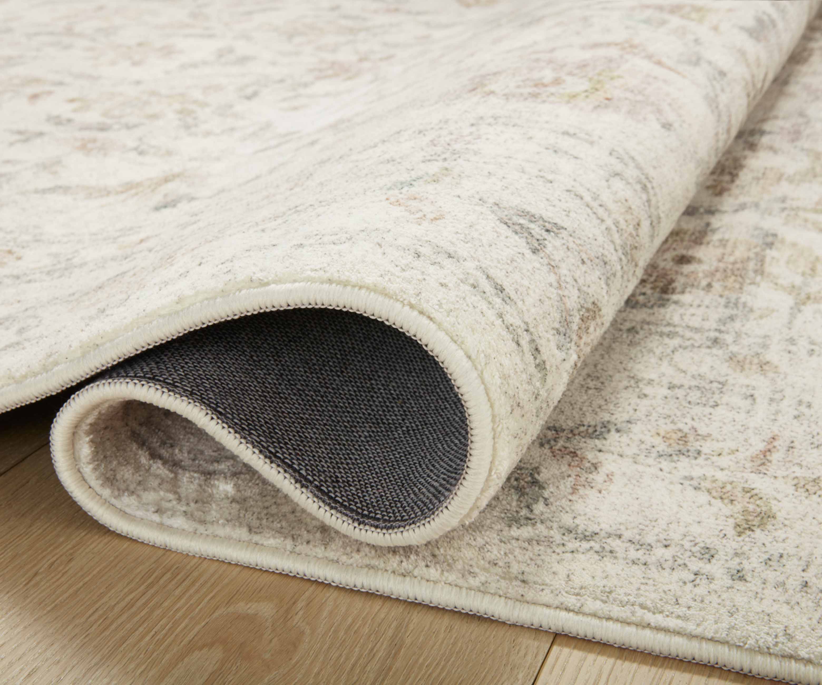 Courtyard Lily Printed Rug - Yellow Multi - Image 5