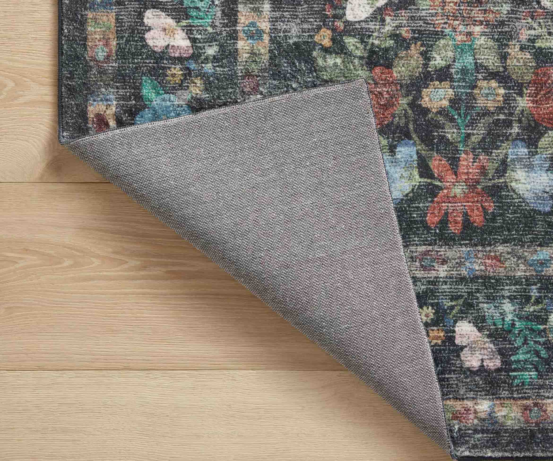 Courtyard Seville Printed Rug - Charcoal - Image 6