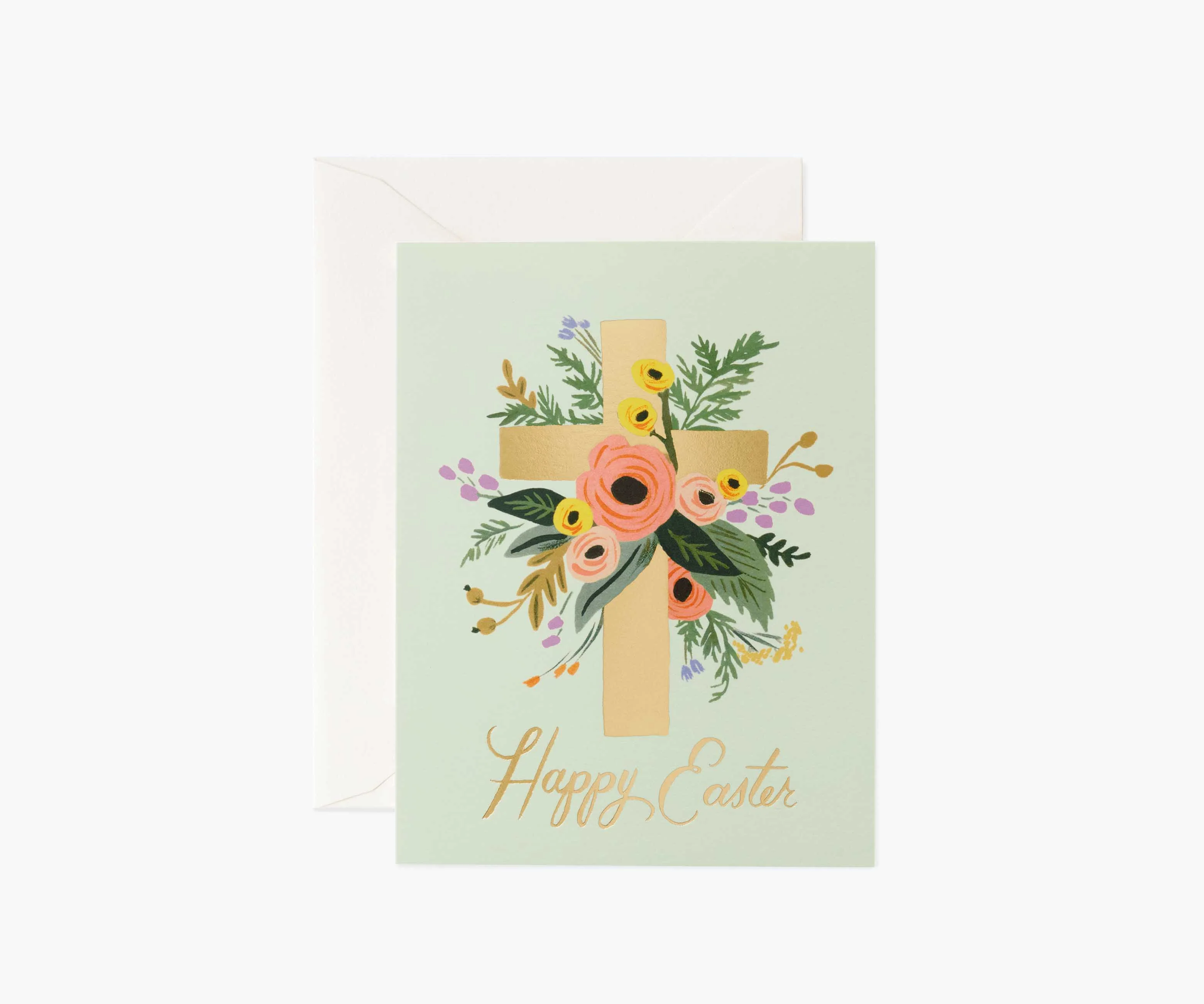Easter Cross Greeting Card