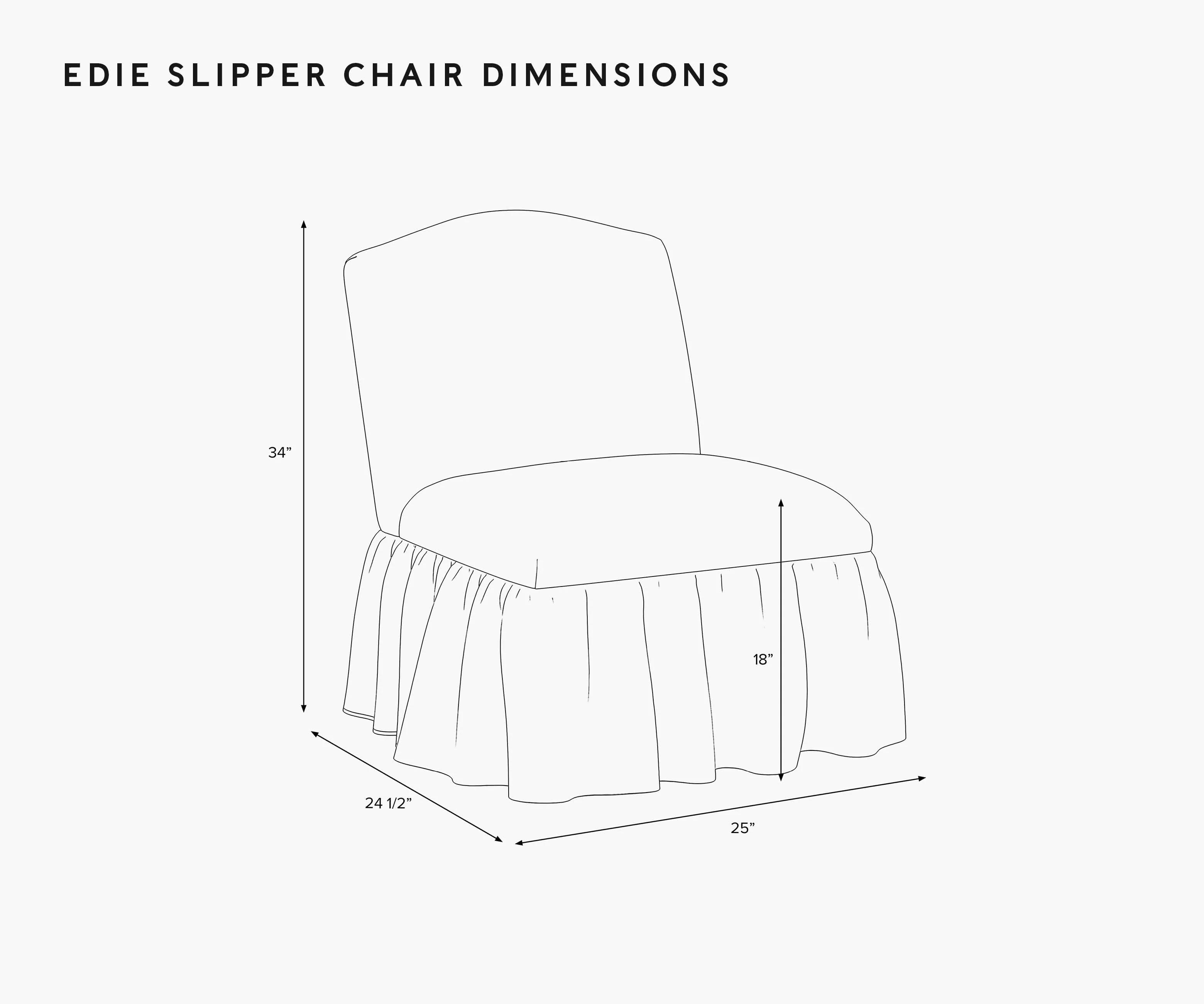 Edie Slipper Chair - Peacock - Image 5