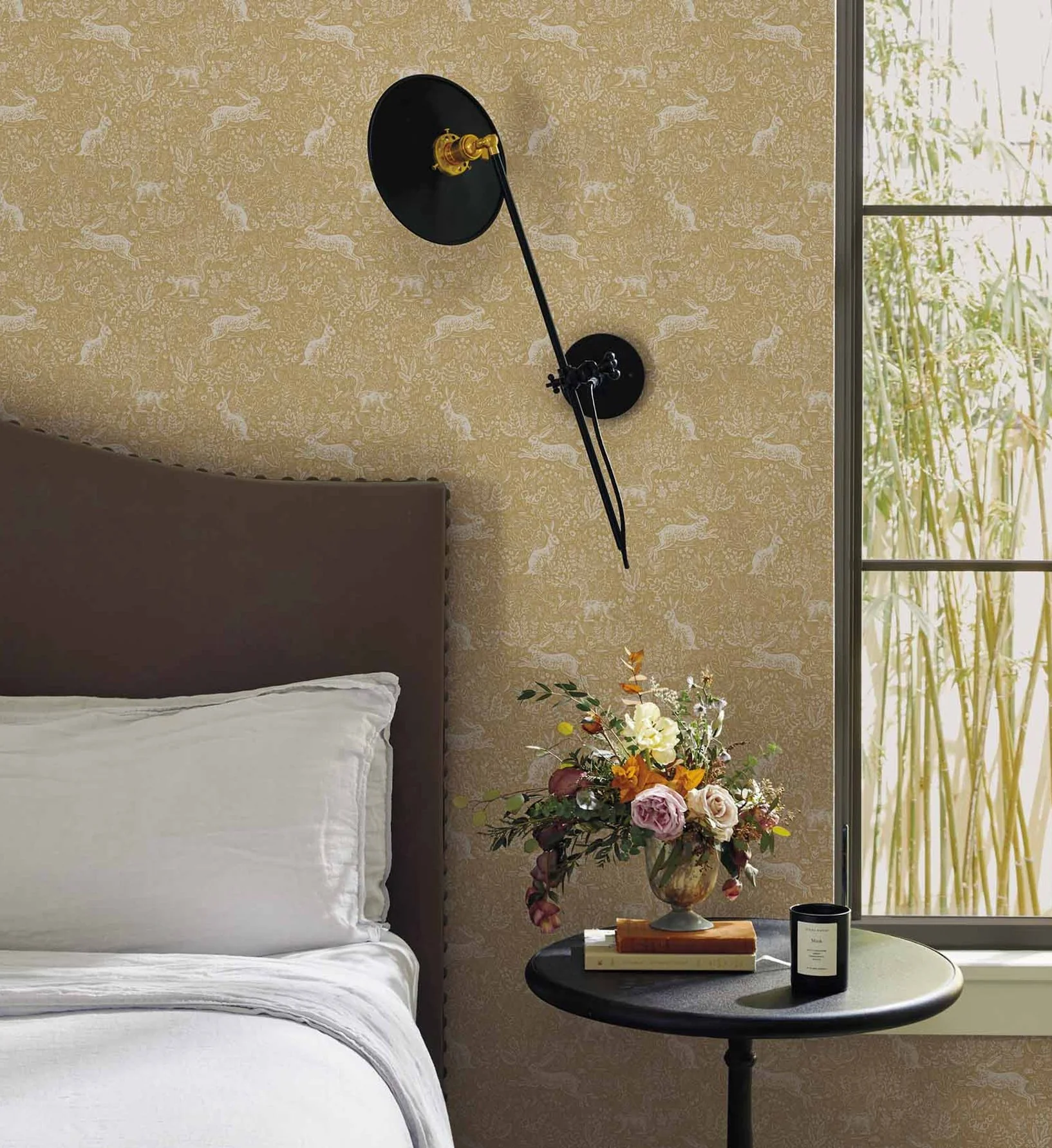 Fable Wallpaper - Metallic Gold - Image 4