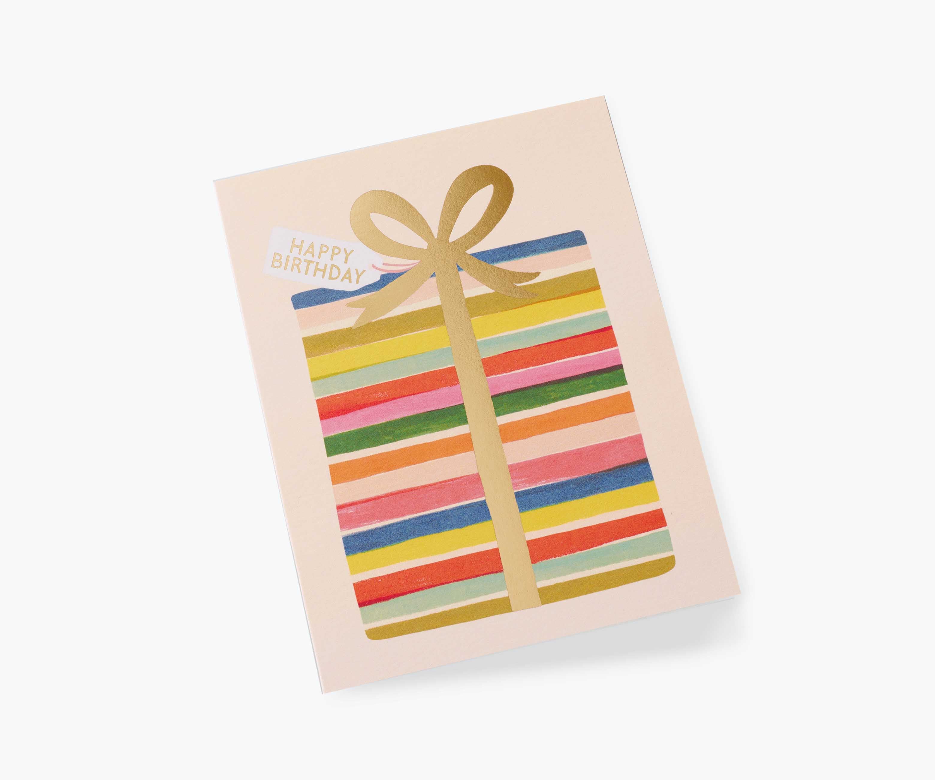 Feliz Birthday Present Greeting Card - Image 2