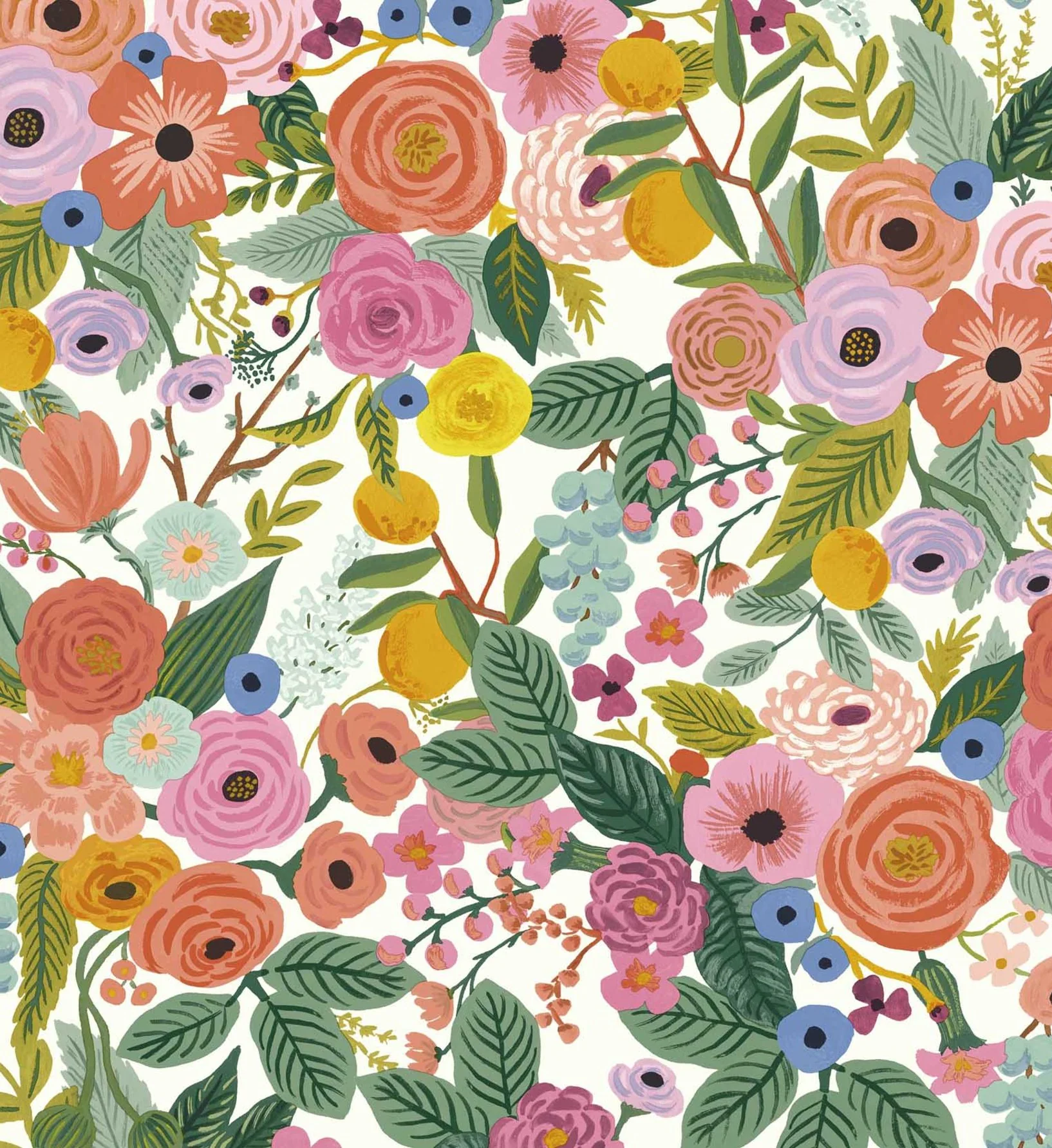 Garden Party Wallpaper - Rose Multi - Image 3