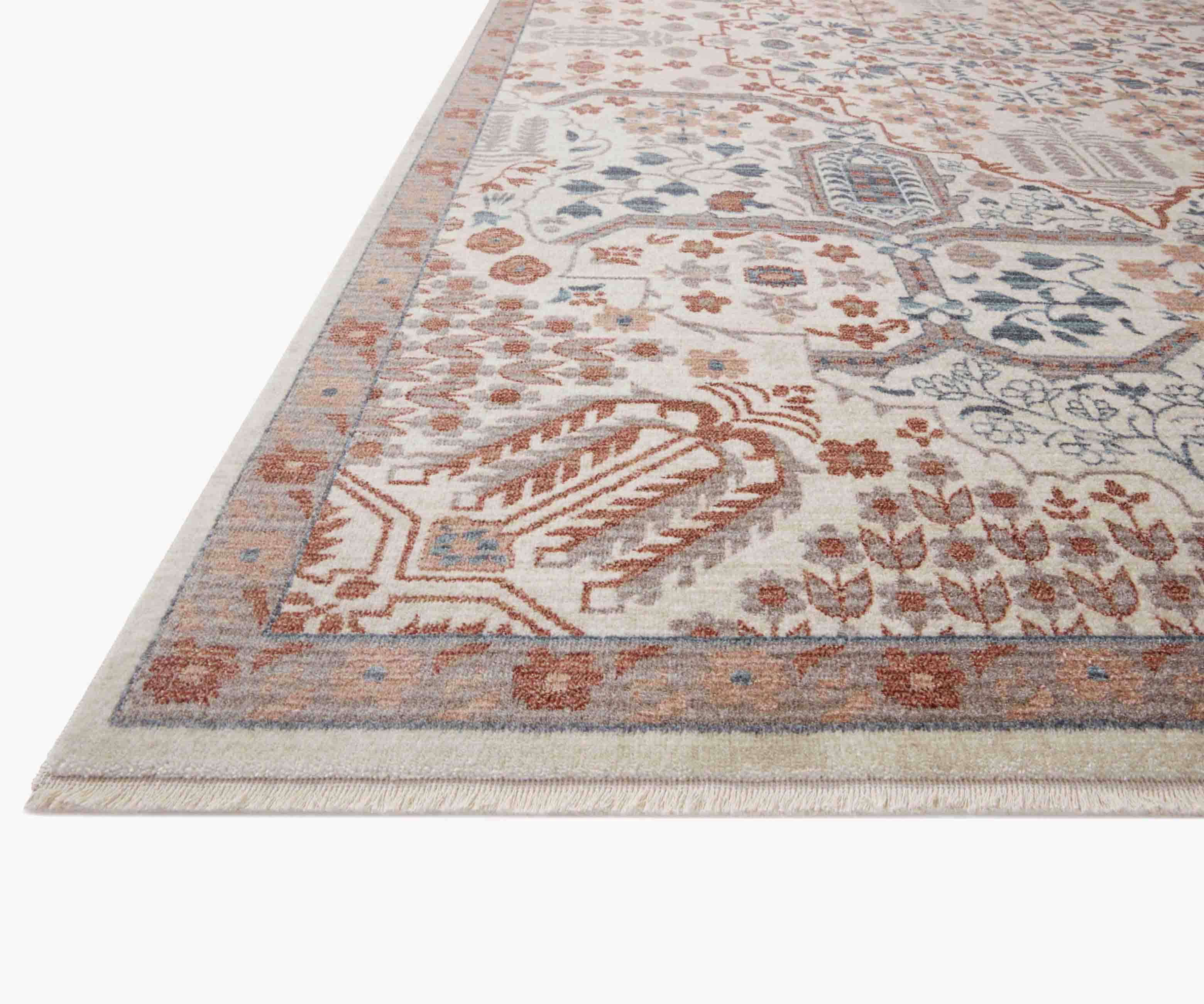 Holland Isa Power-Loomed Rug - Rust - Image 2