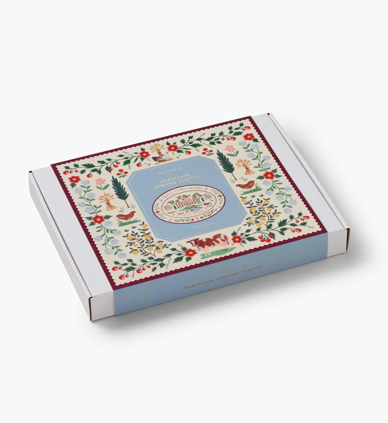 Large Porcelain Serving Platter - Home Sweet Home - Image 6