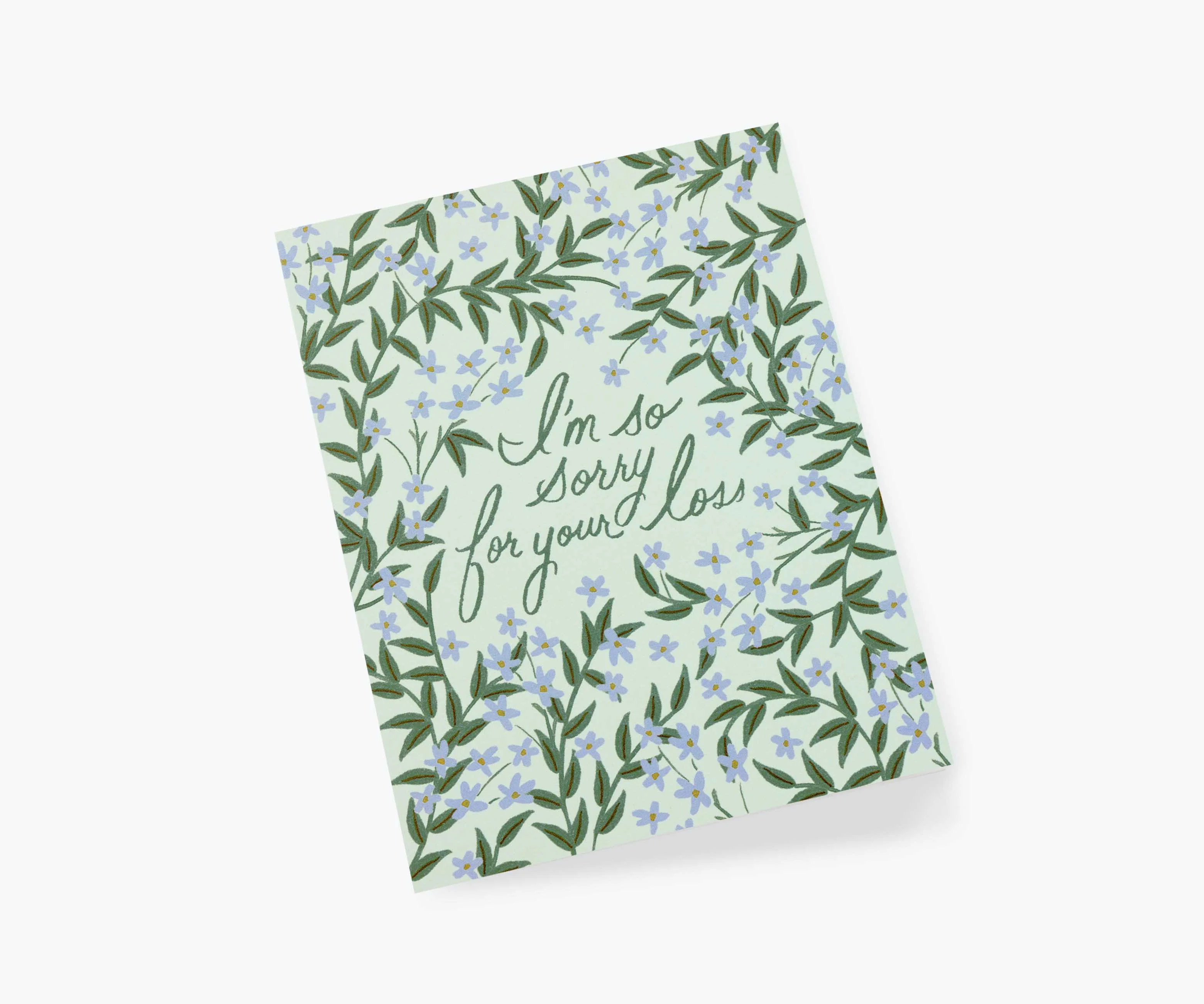 Laurel Sympathy Greeting Card - Image 2