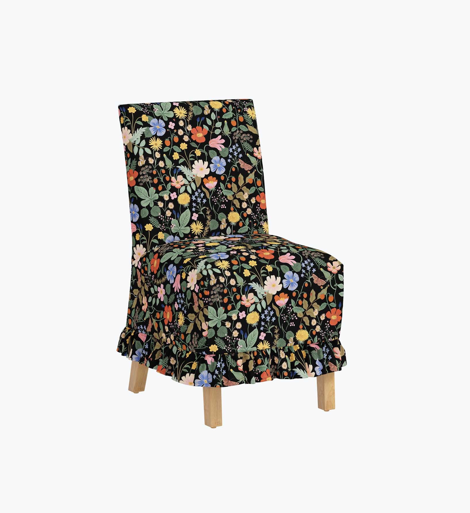 Louise Slipcover - Strawberry Fields