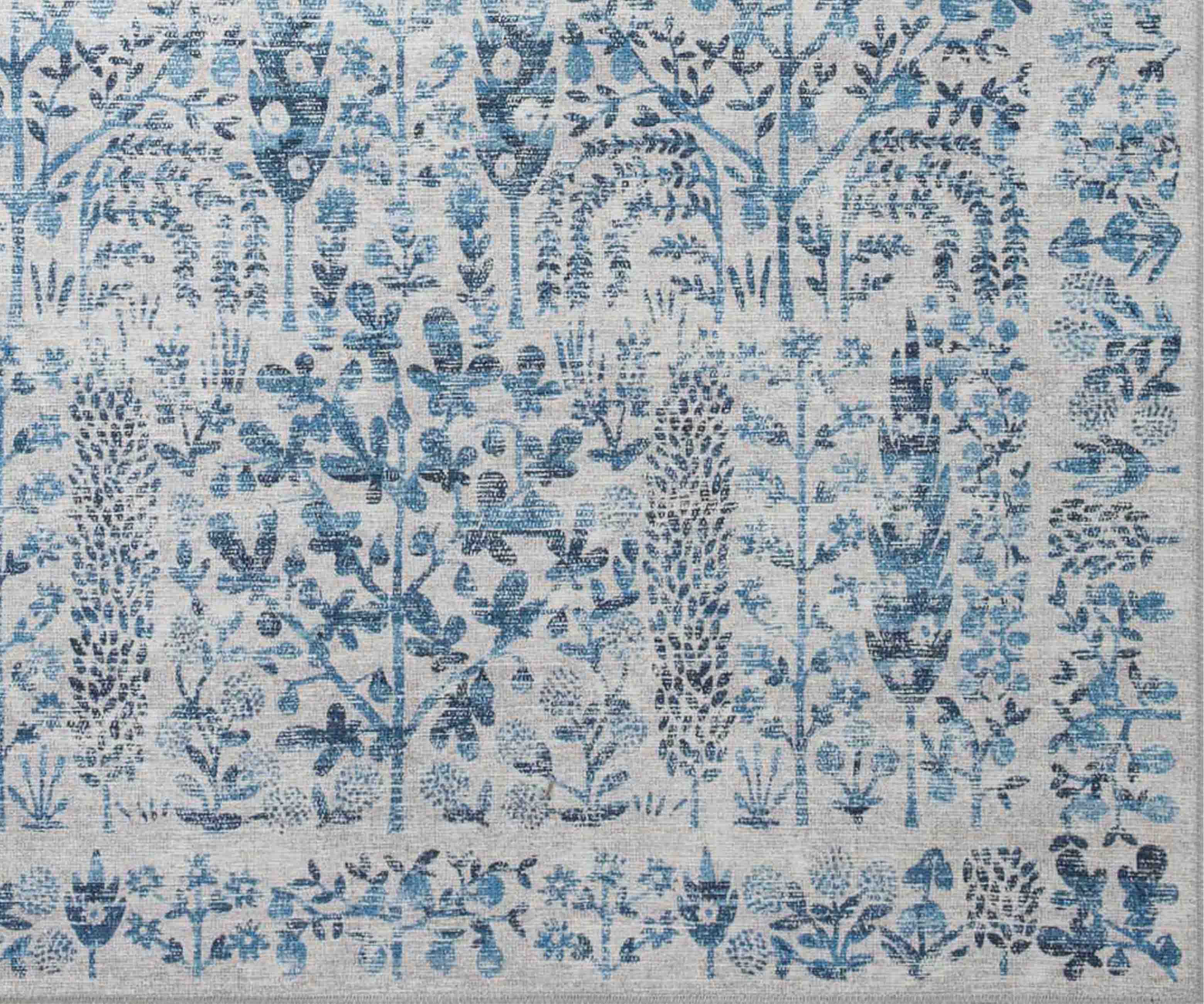 Maison Grove Power Loomed Rug - Blue - Image 5