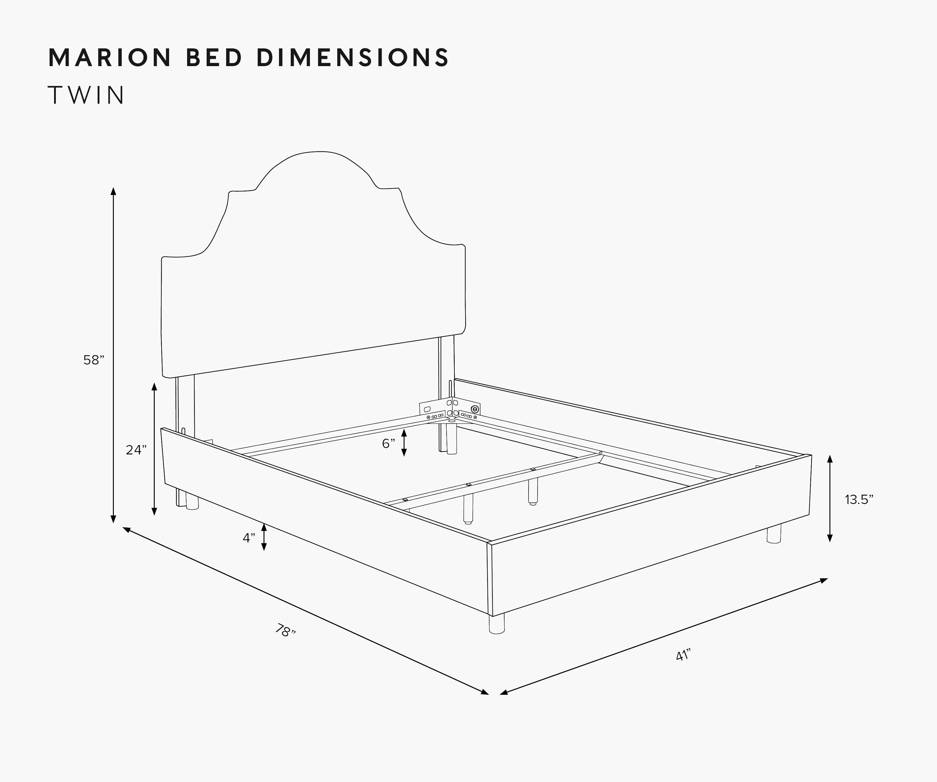 Marion Bed - Peacock - Image 6