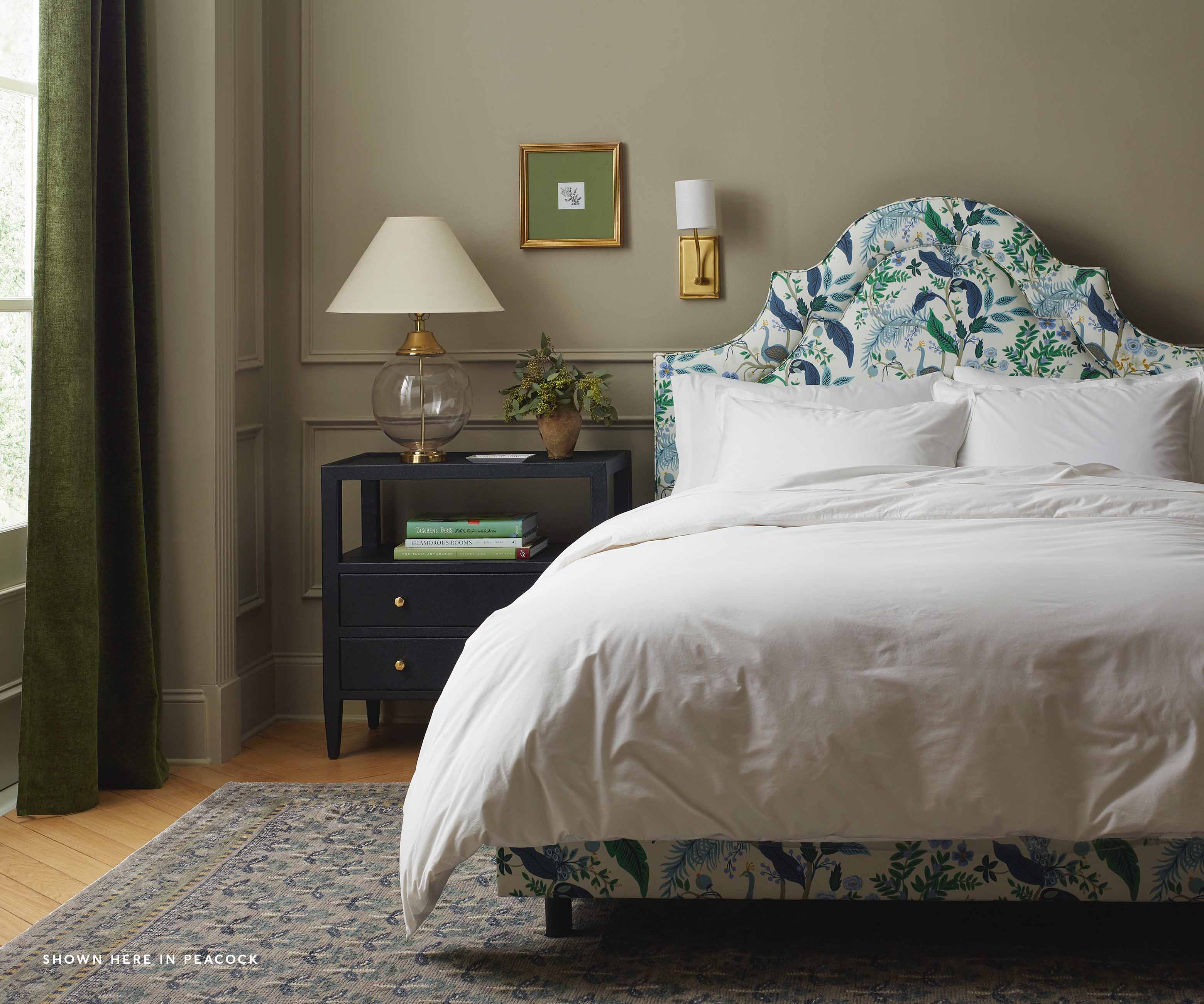 Marion Bed - Pomegranate - Image 5
