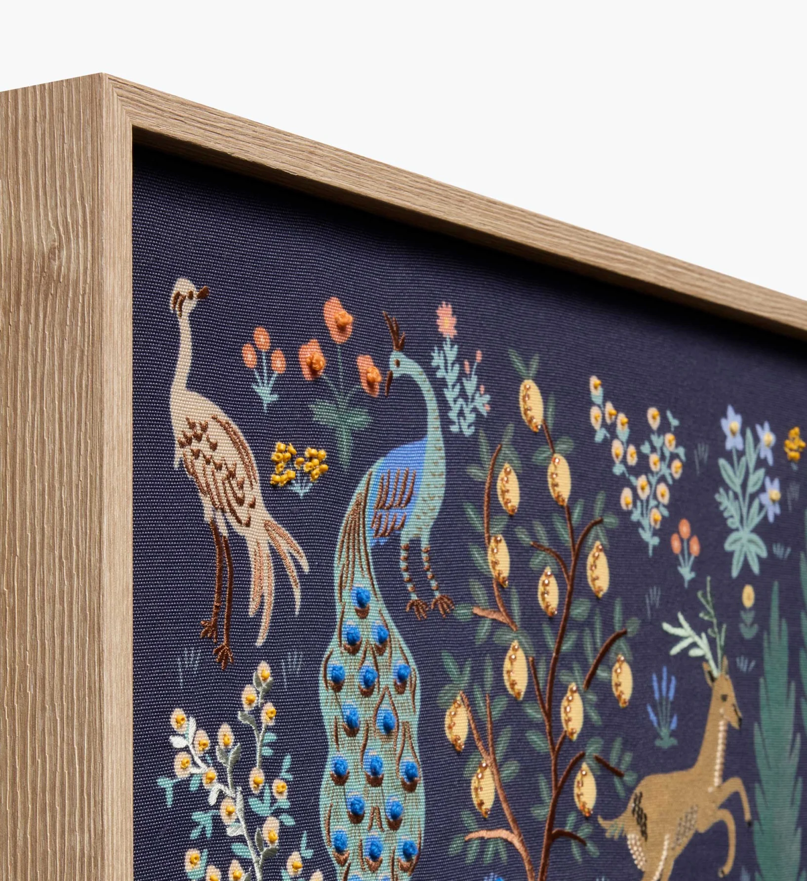 Framed Wall Art - Menagerie Navy - Image 2