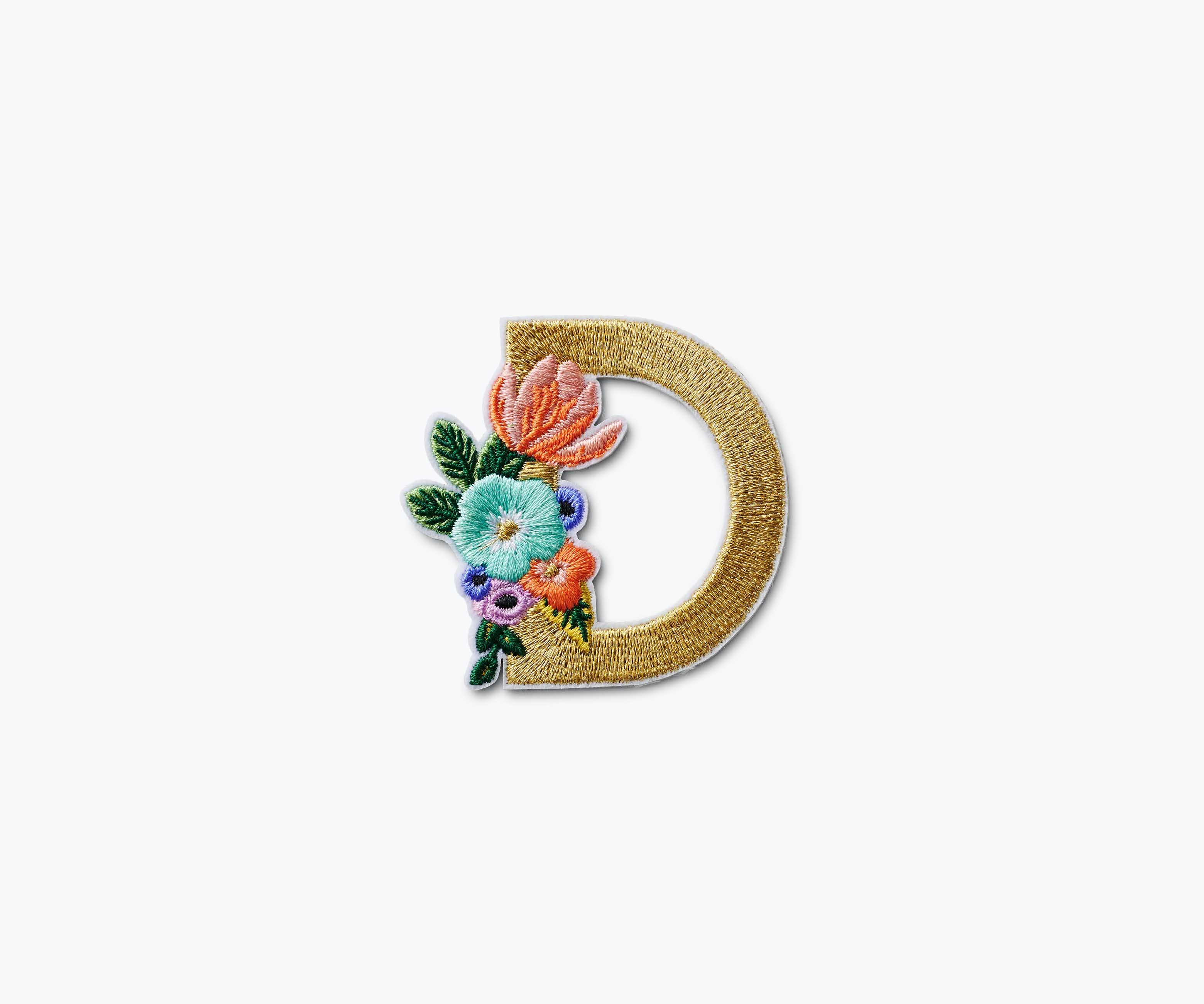 Monogram Embroidered Sticker Patch - Image 9