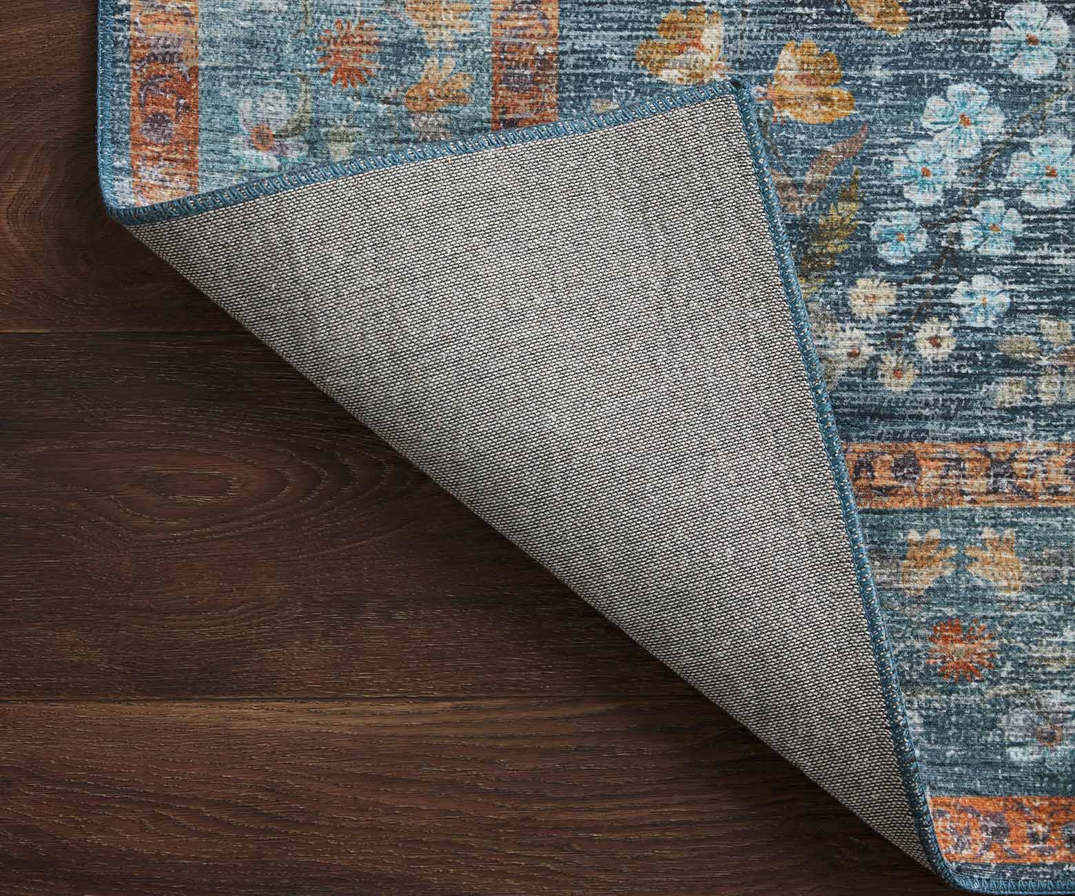 Palais Kensington Printed Rug - Indigo - Image 11