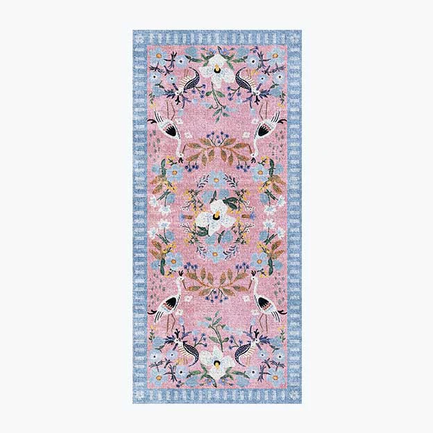 Palais Luxembourg Printed Rug - Rose - Image 5