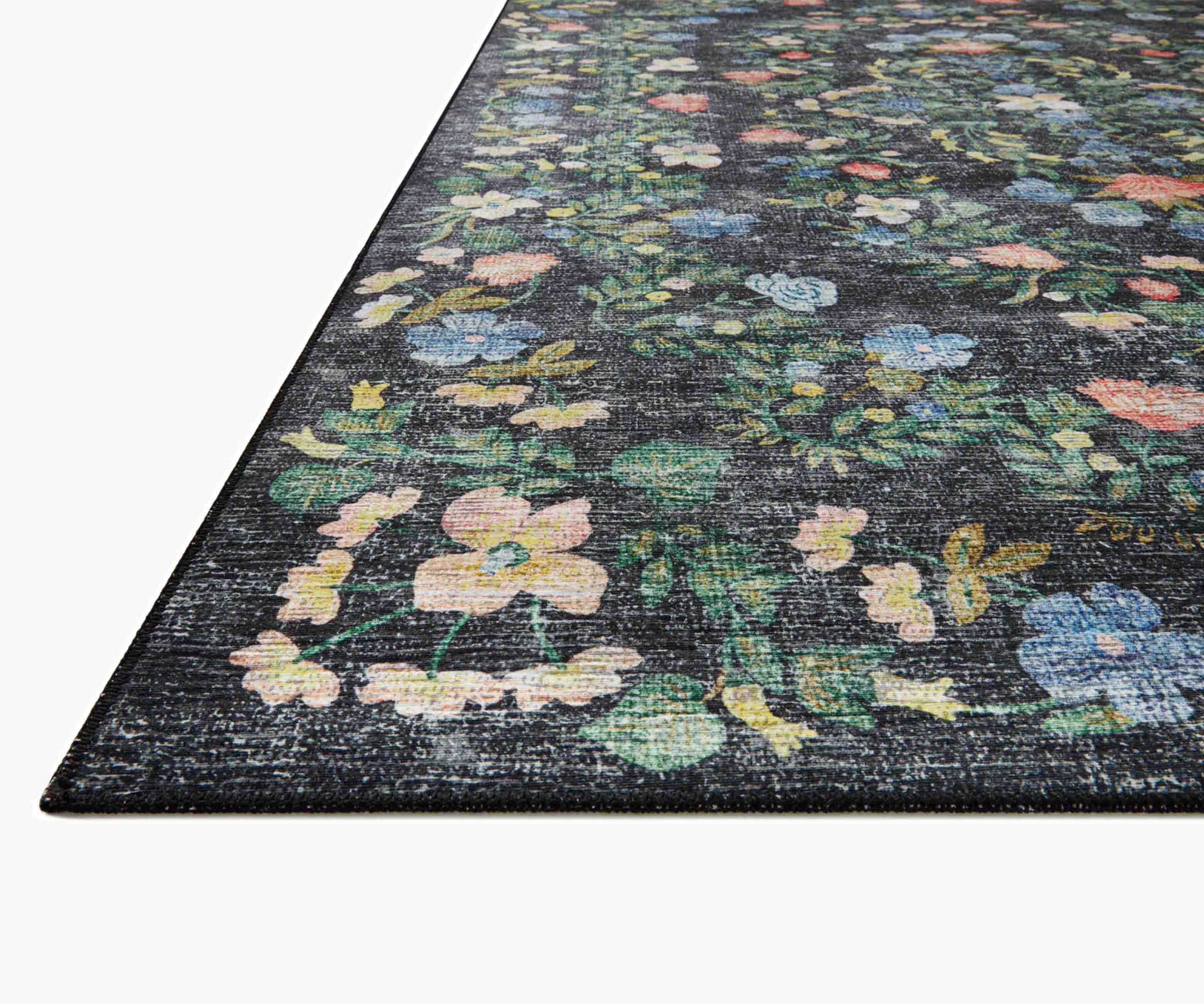 Palais Windsor Printed Rug - Black - Image 8