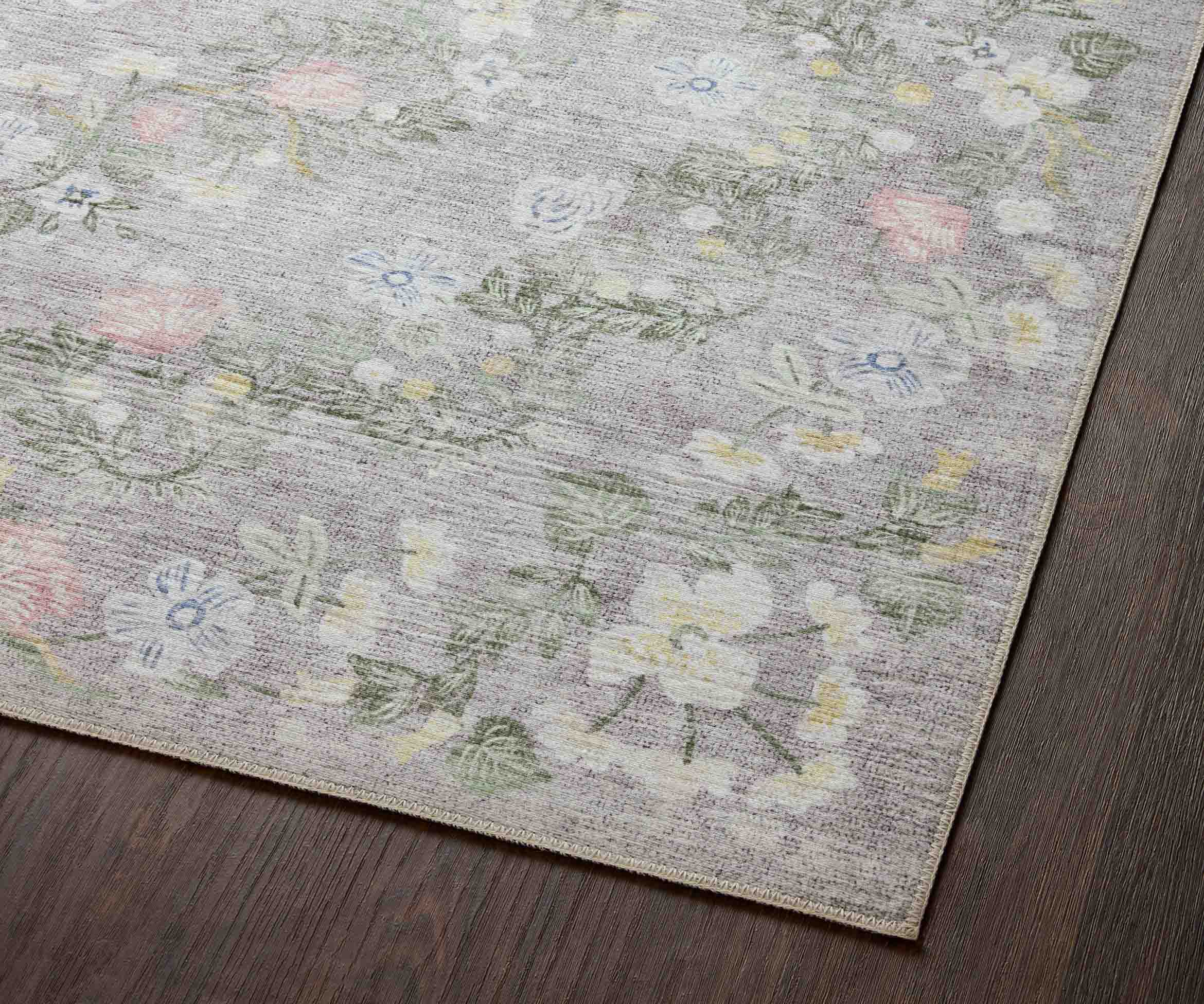 Palais Windsor Printed Rug - Grey - Image 12
