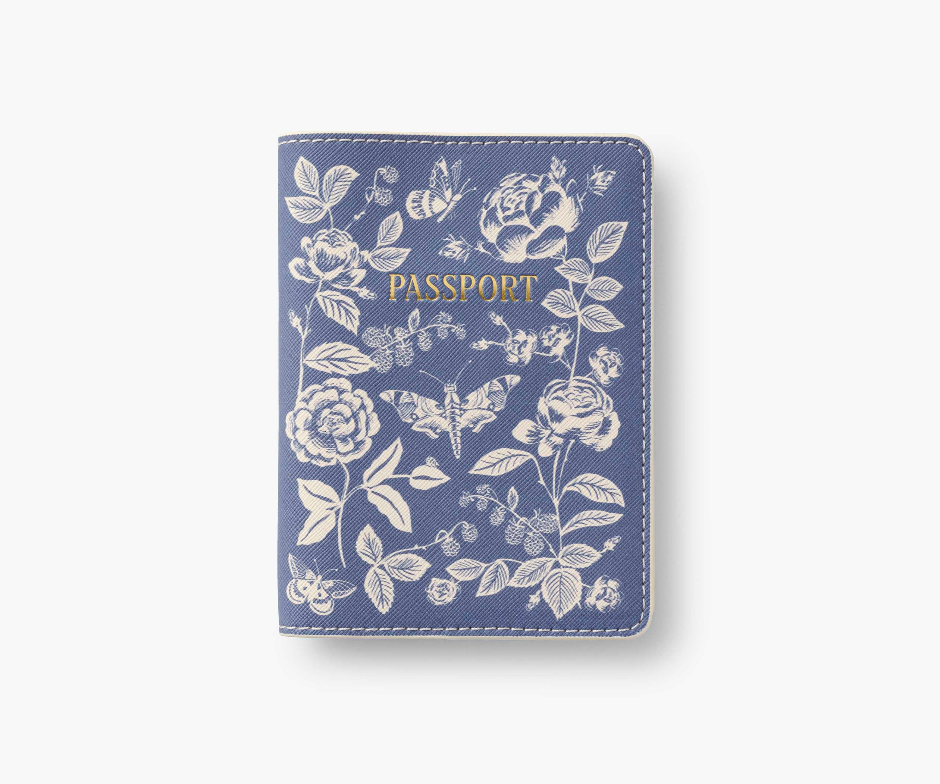 Passport Holder & Luggage Tag Set - English Rose - Image 5