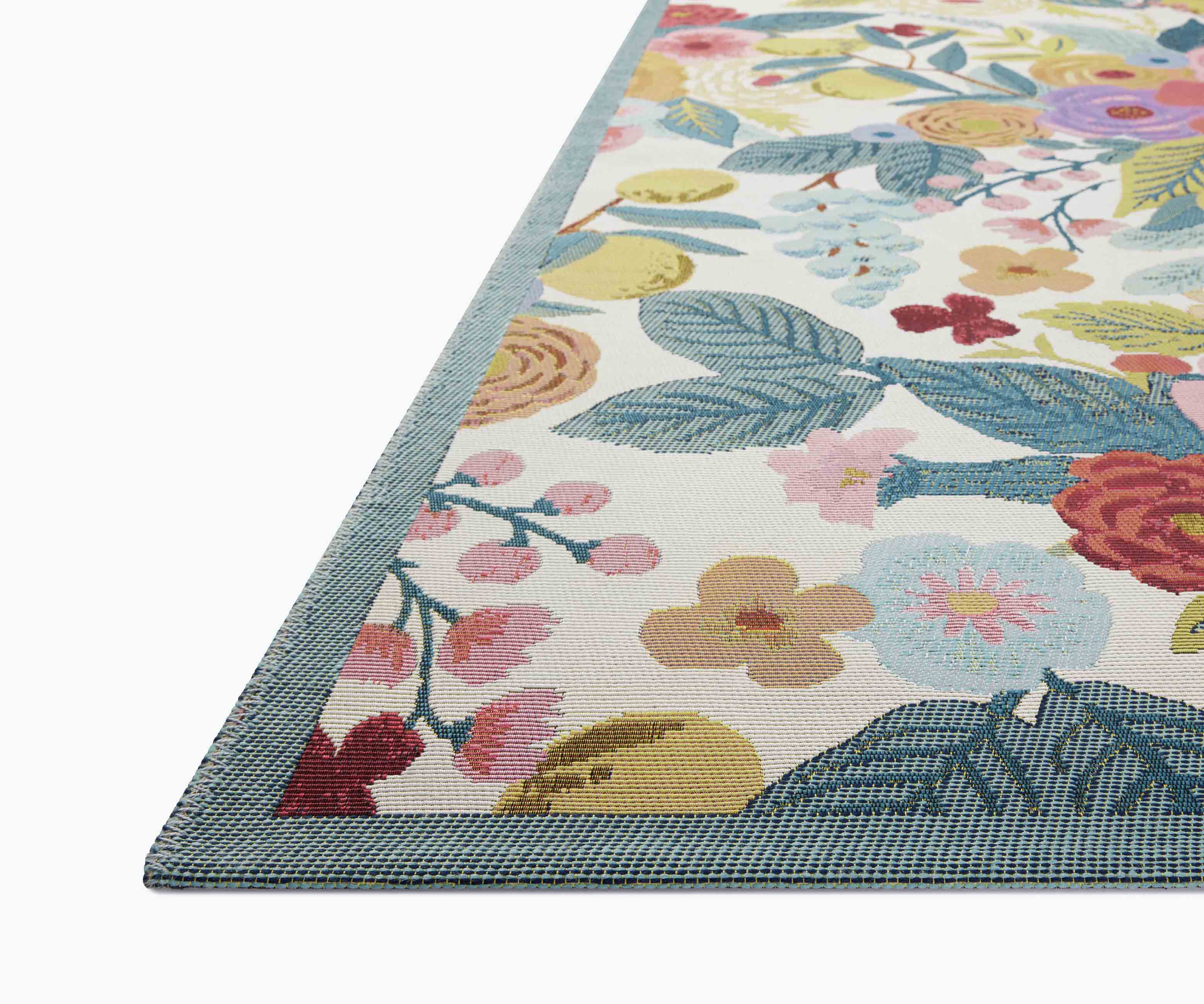 Perennial Garden Party Power Loomed Rug - Rose Multi - Image 3