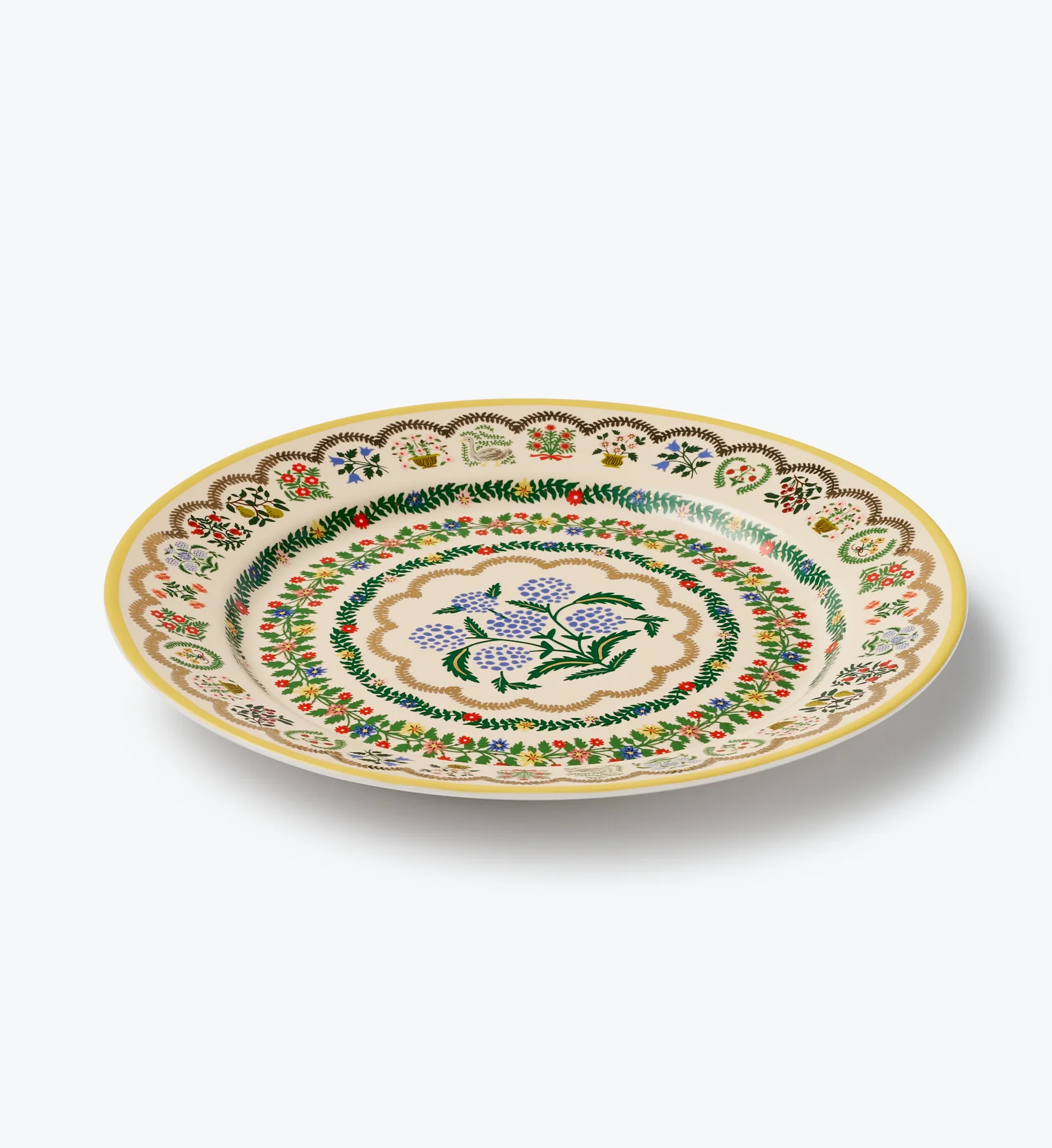 Porcelain Dinner Plate Set - Rosette - Image 4