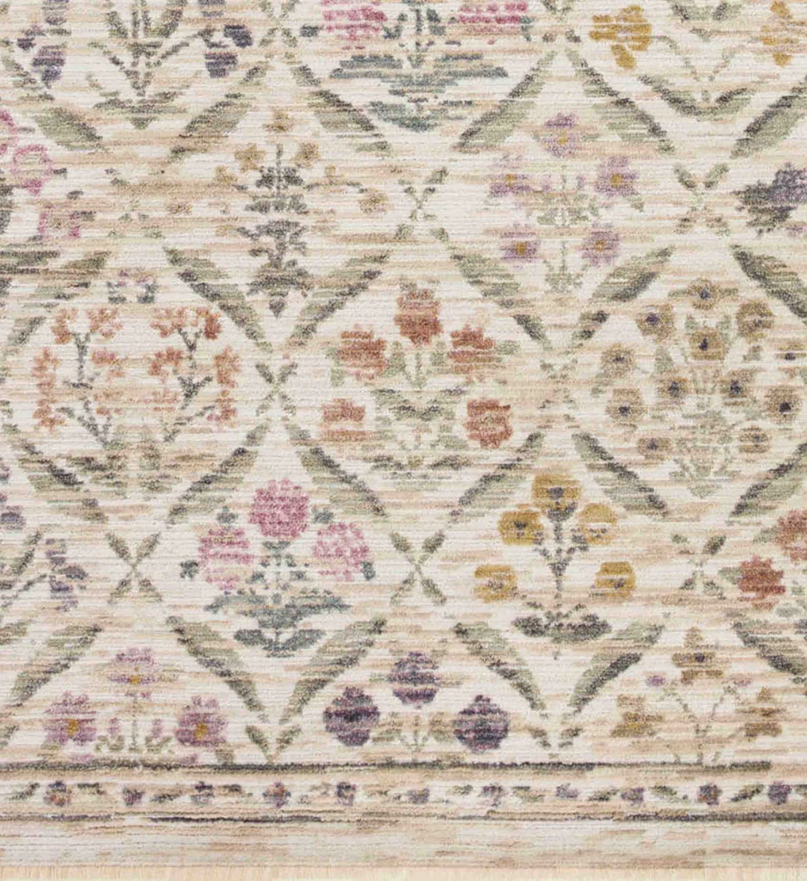 Provence Estee Power-Loomed Rug - Ivory - Image 3