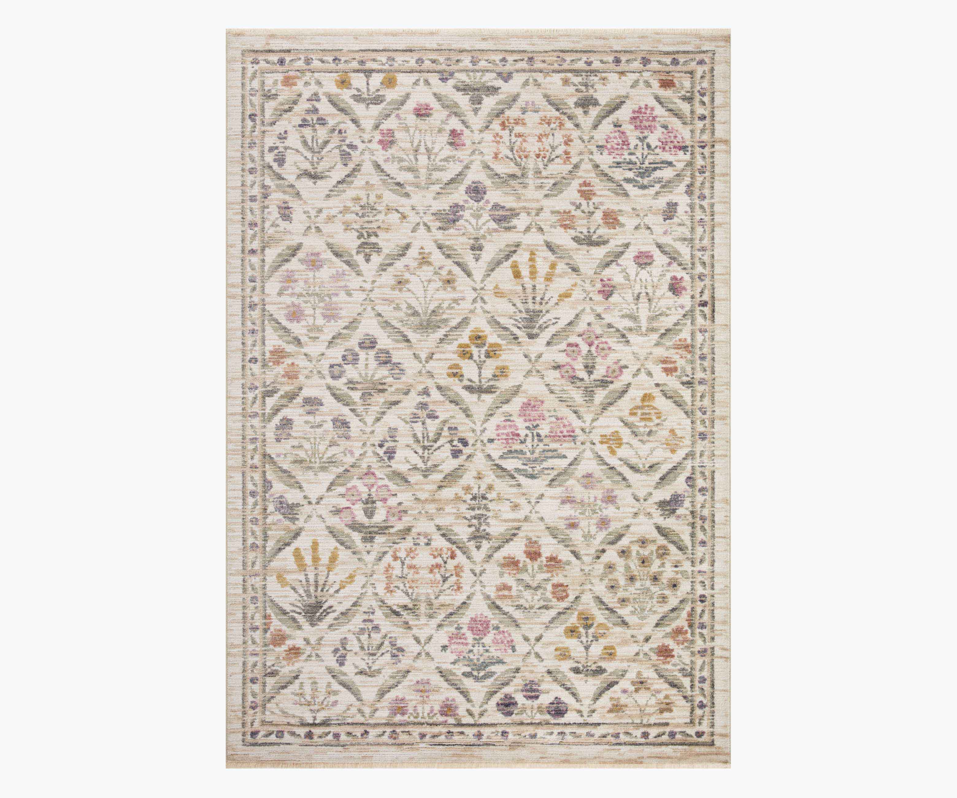 Provence Estee Power-Loomed Rug - Ivory - Image 7