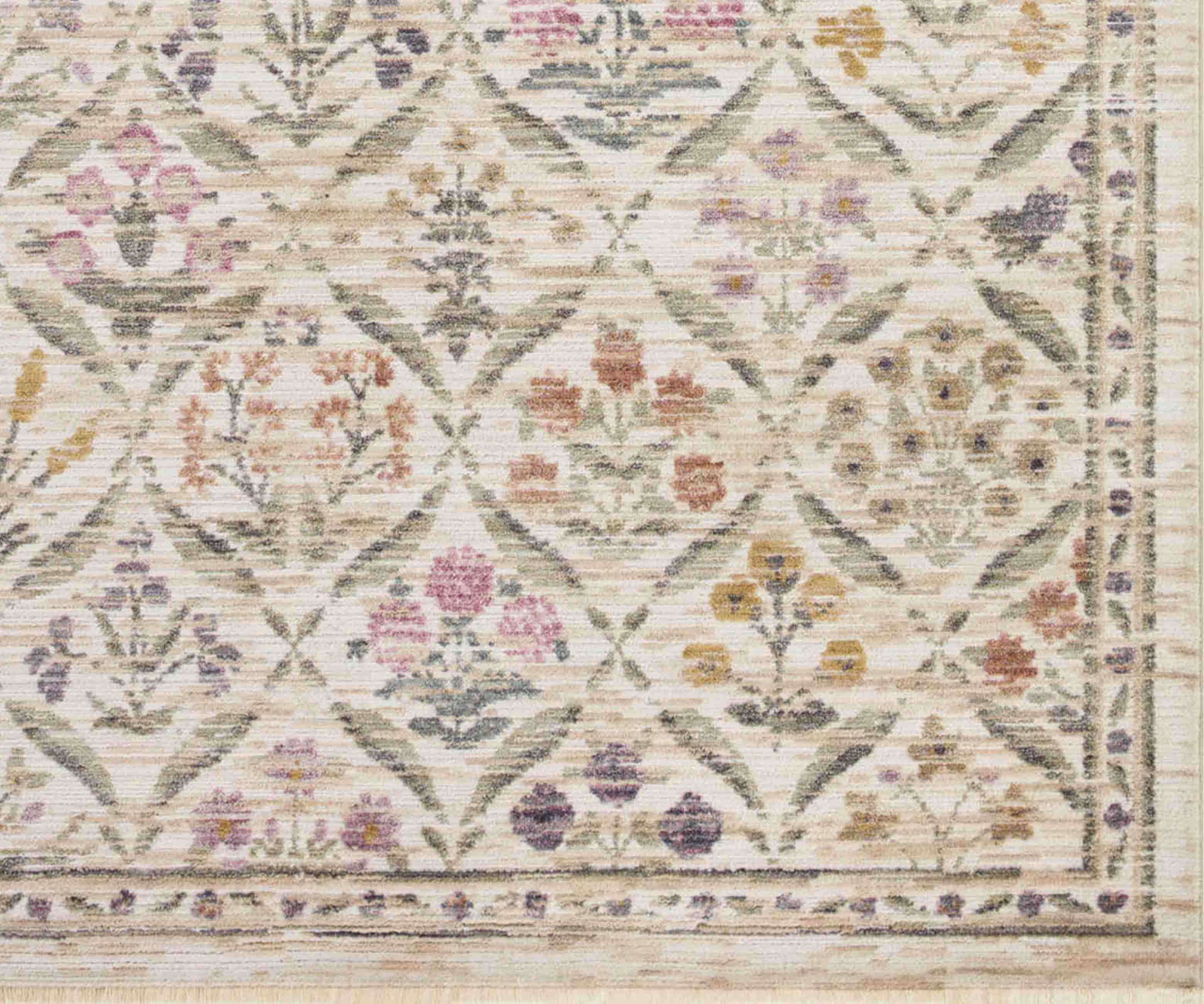 Provence Estee Power-Loomed Rug - Ivory - Image 9