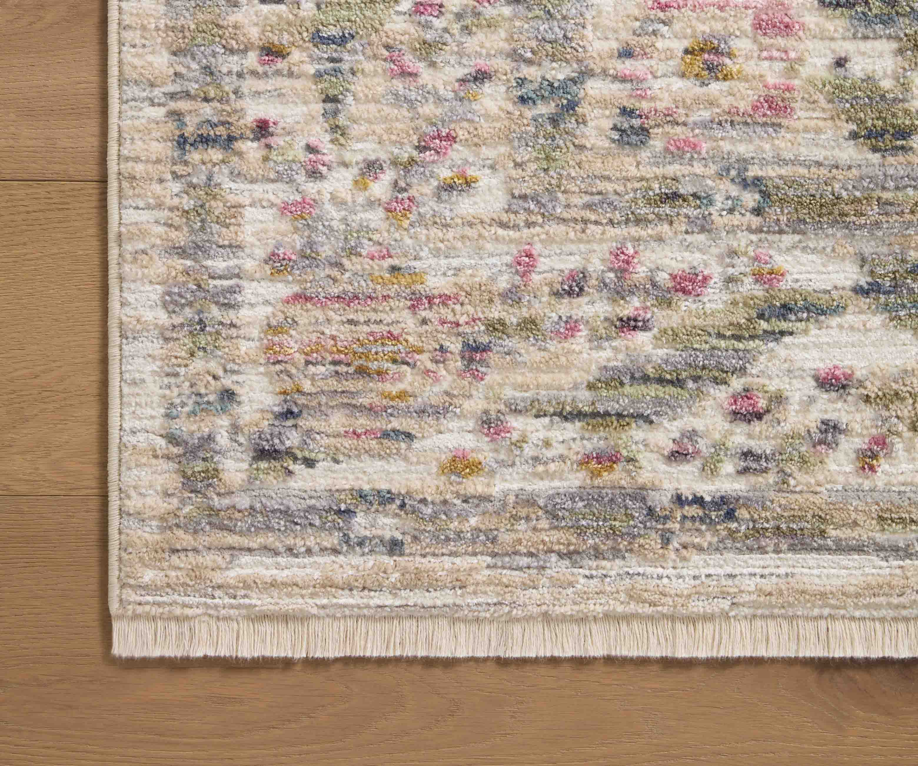 Provence Fleur Power-Loomed Rug - Ivory - Image 10