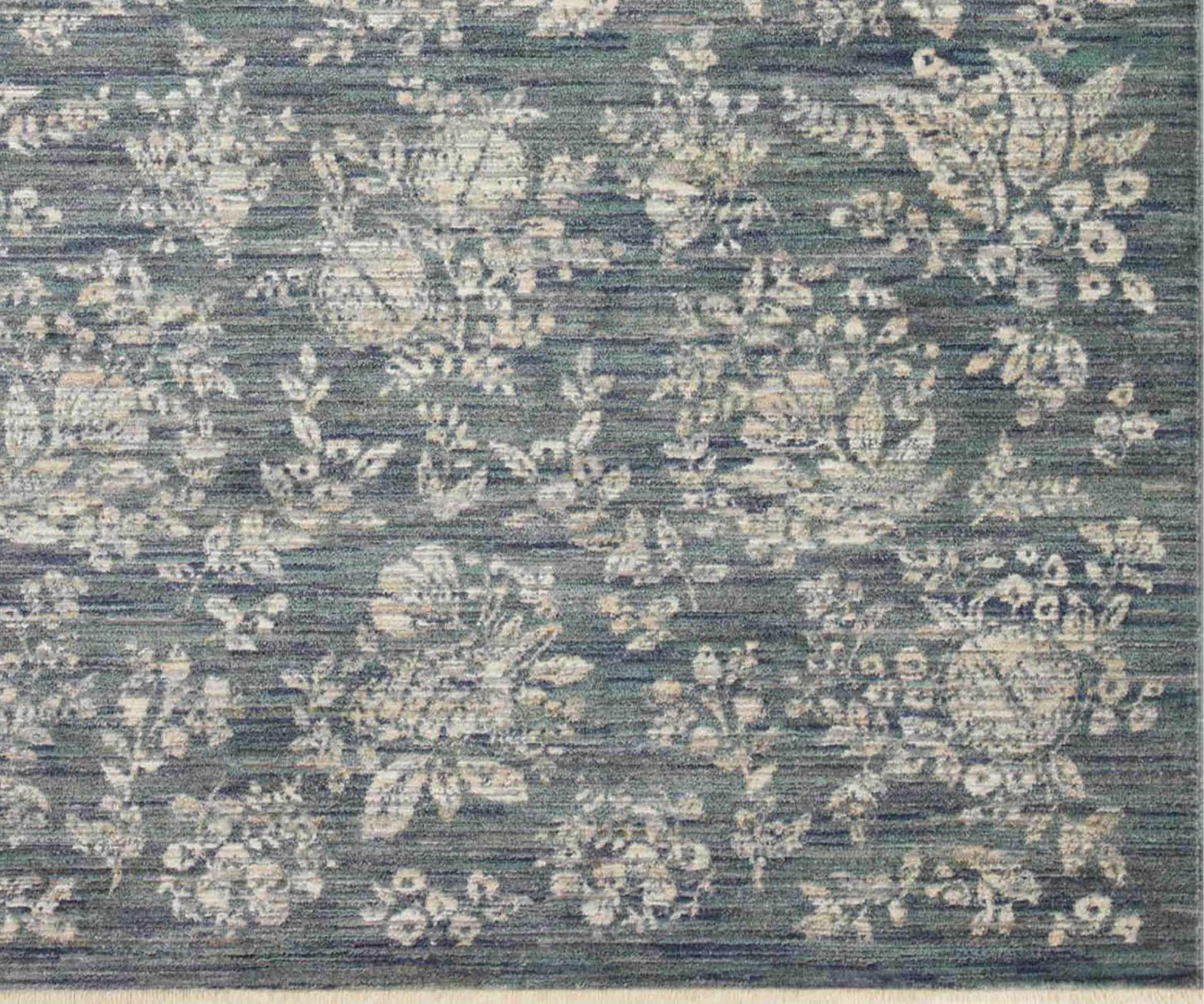 Provence Therese Power-Loomed Rug - Indigo - Image 7