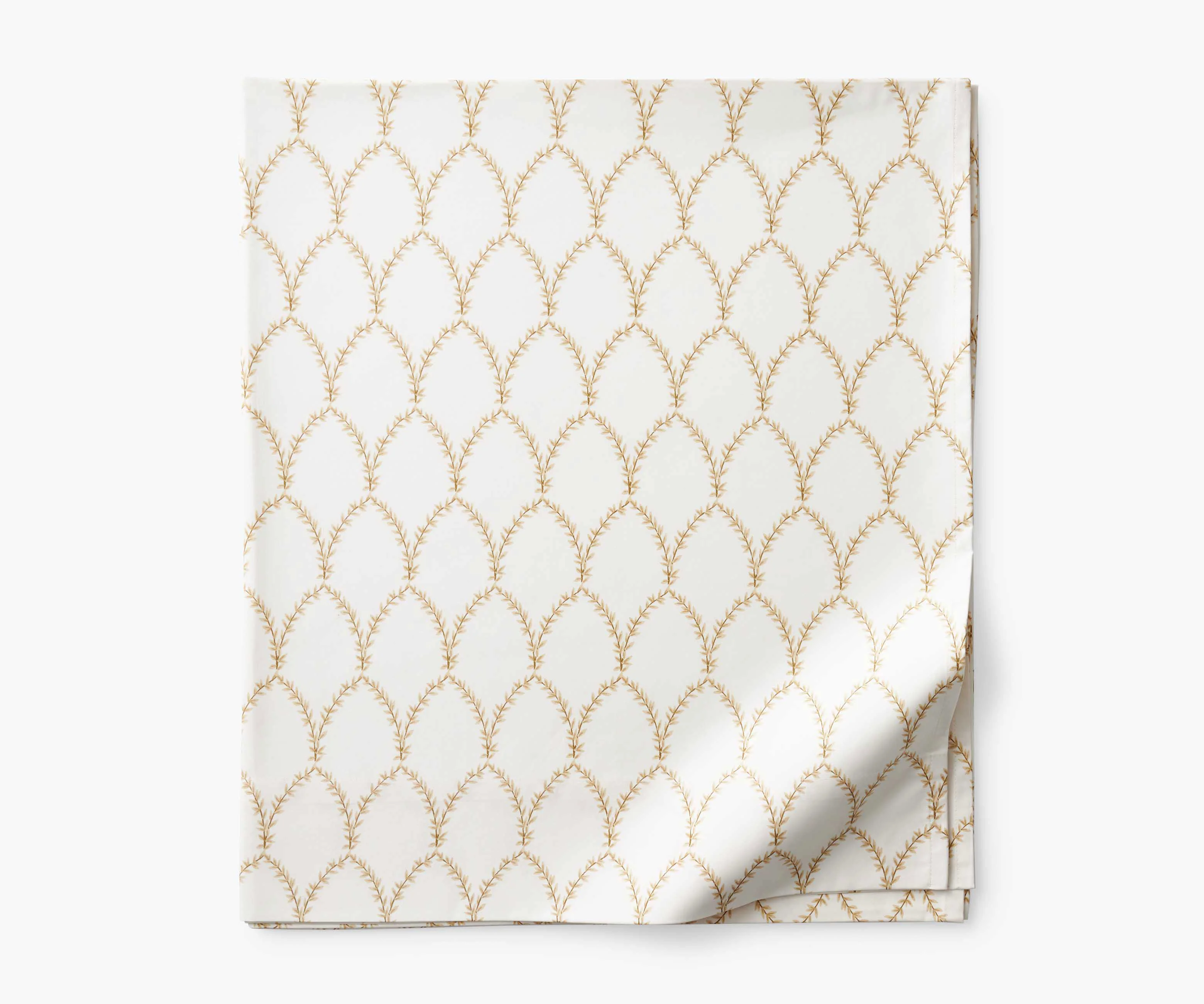Sateen Flat Sheet - Laurel Metallic Gold - Image 5
