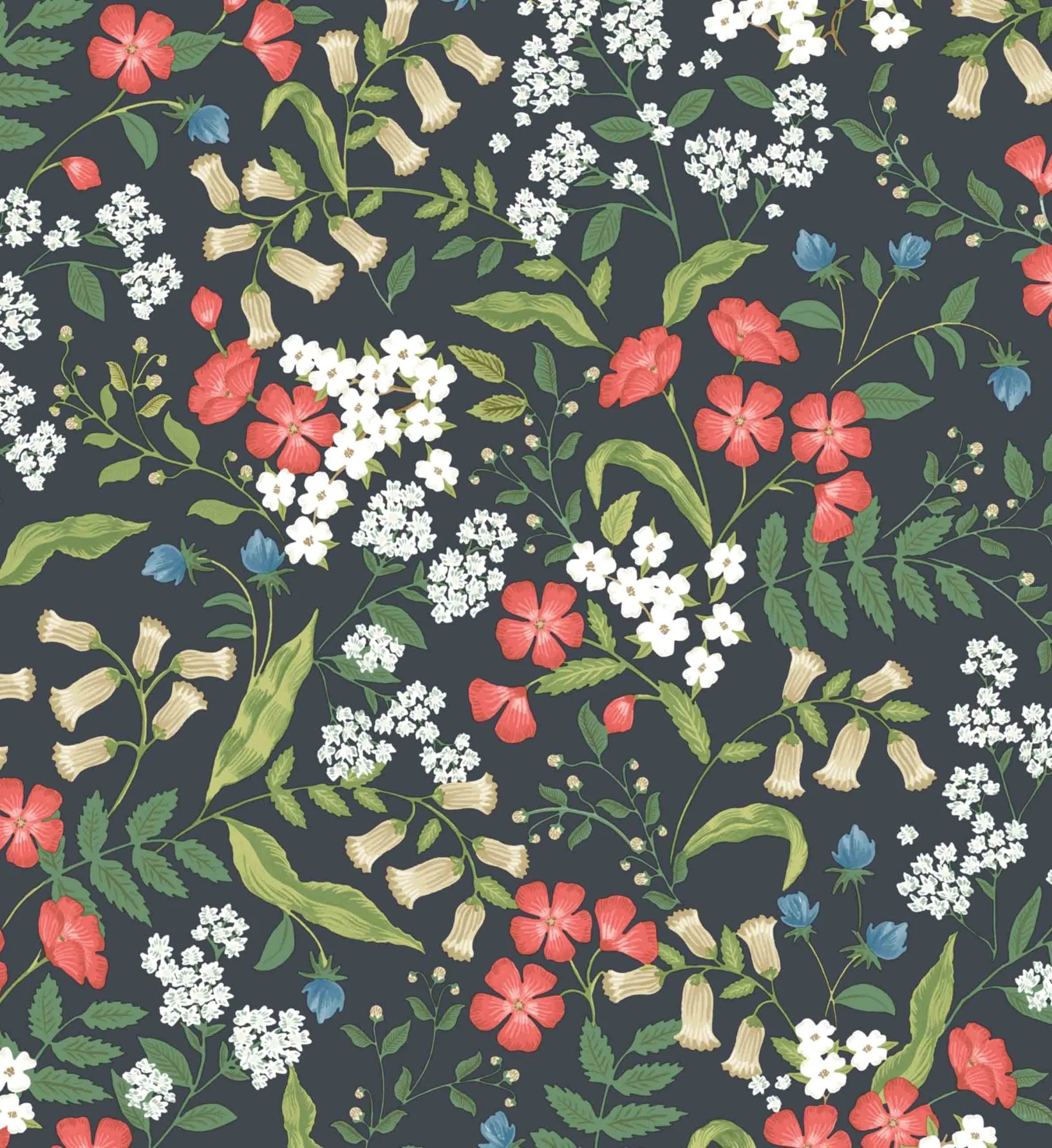 Sweetbrier Peel & Stick Wallpaper - Black - Image 2