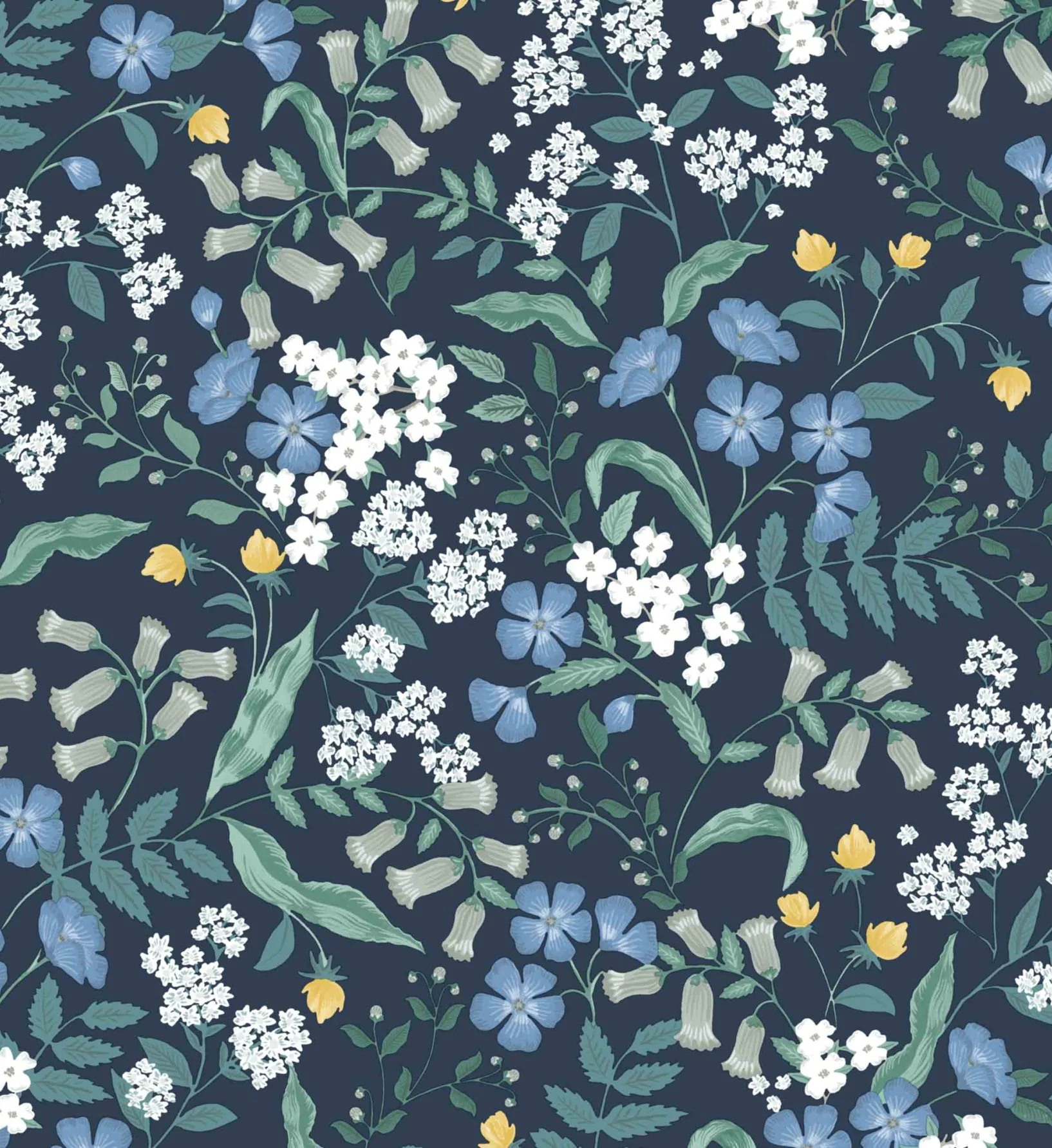 Sweetbrier Peel & Stick Wallpaper - Navy - Image 2