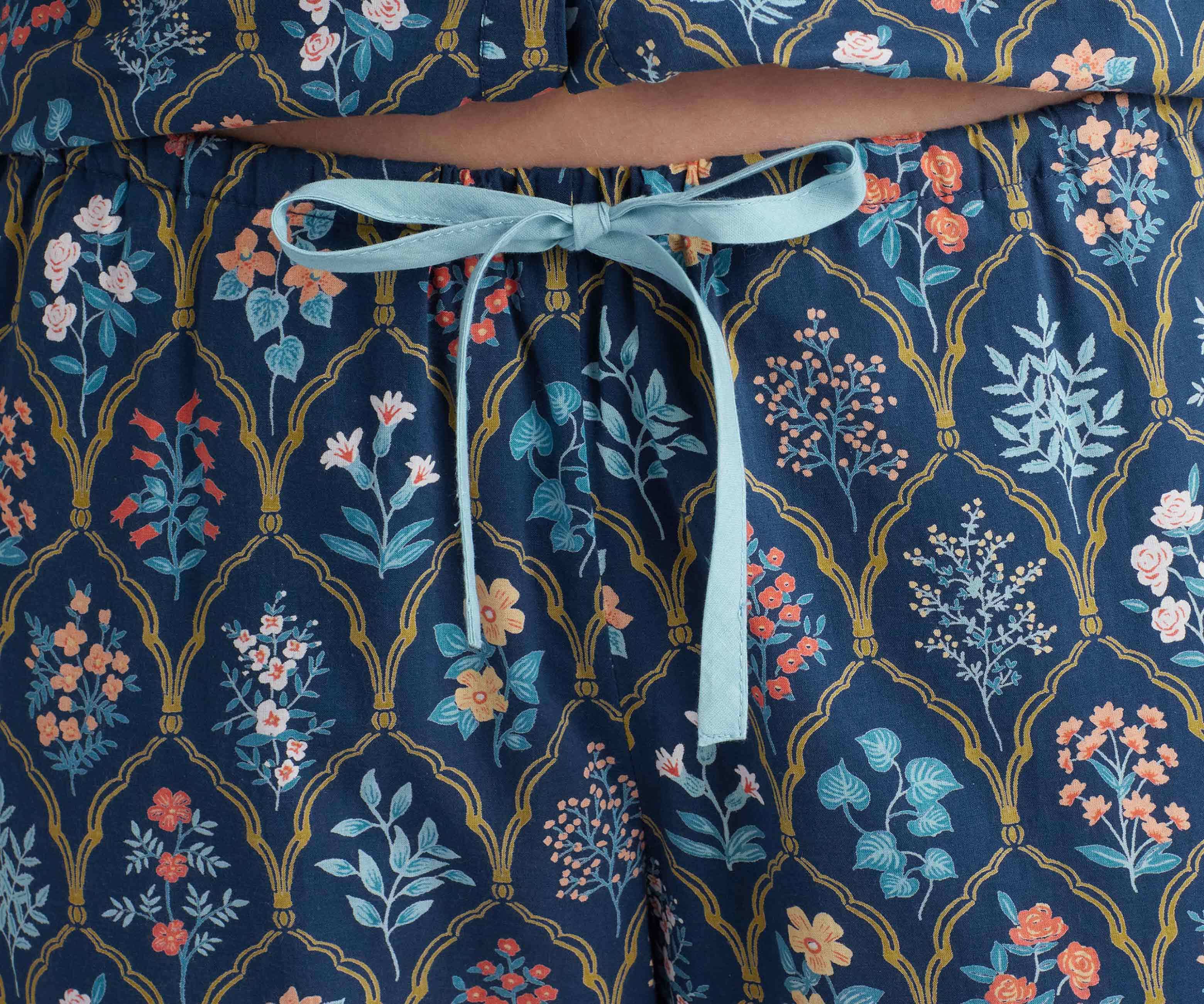 Voile Button Front Crop Set - Hawthorne - Image 6