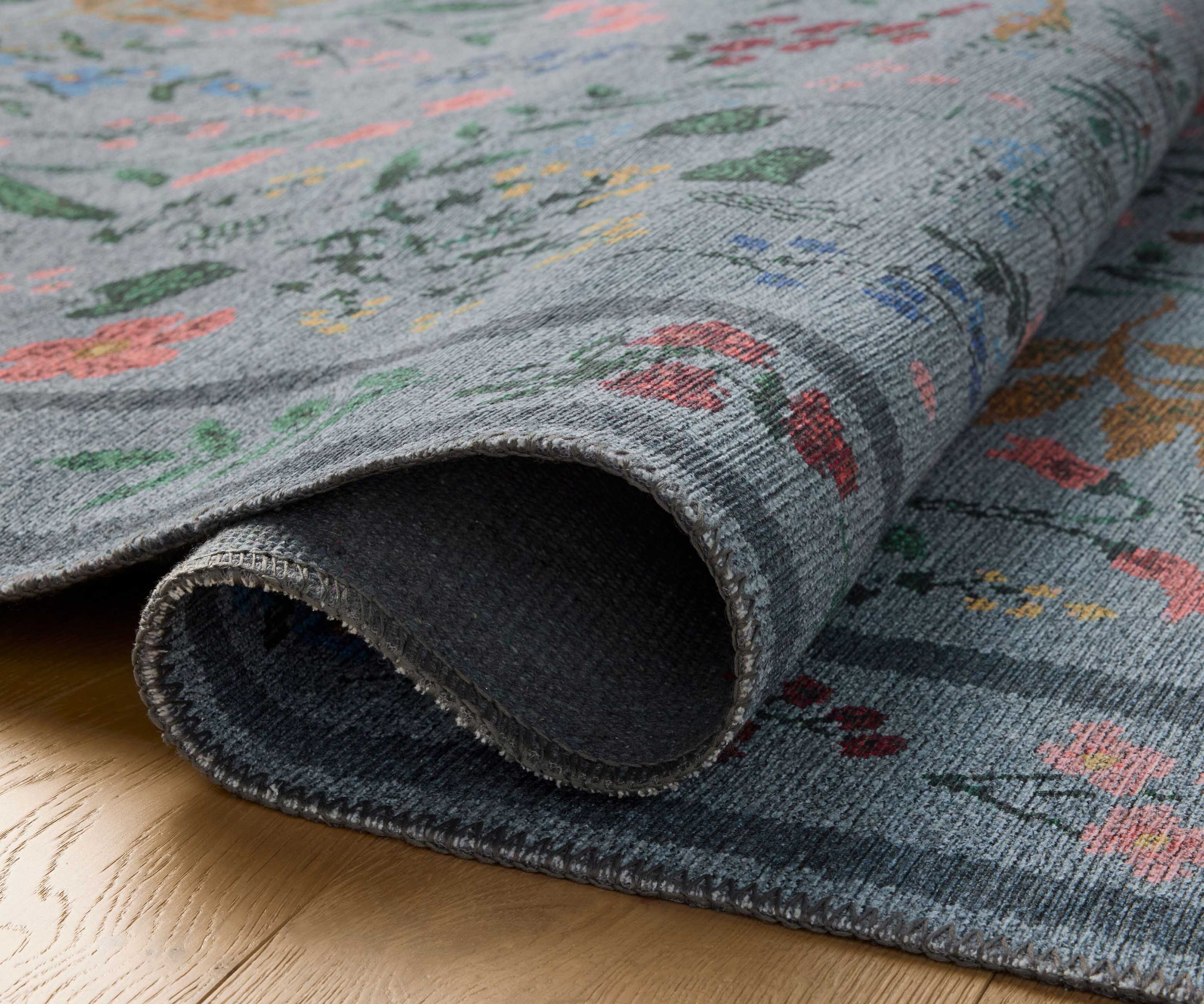 Wildwood Printed Rug - Wildwood Blue - Image 4